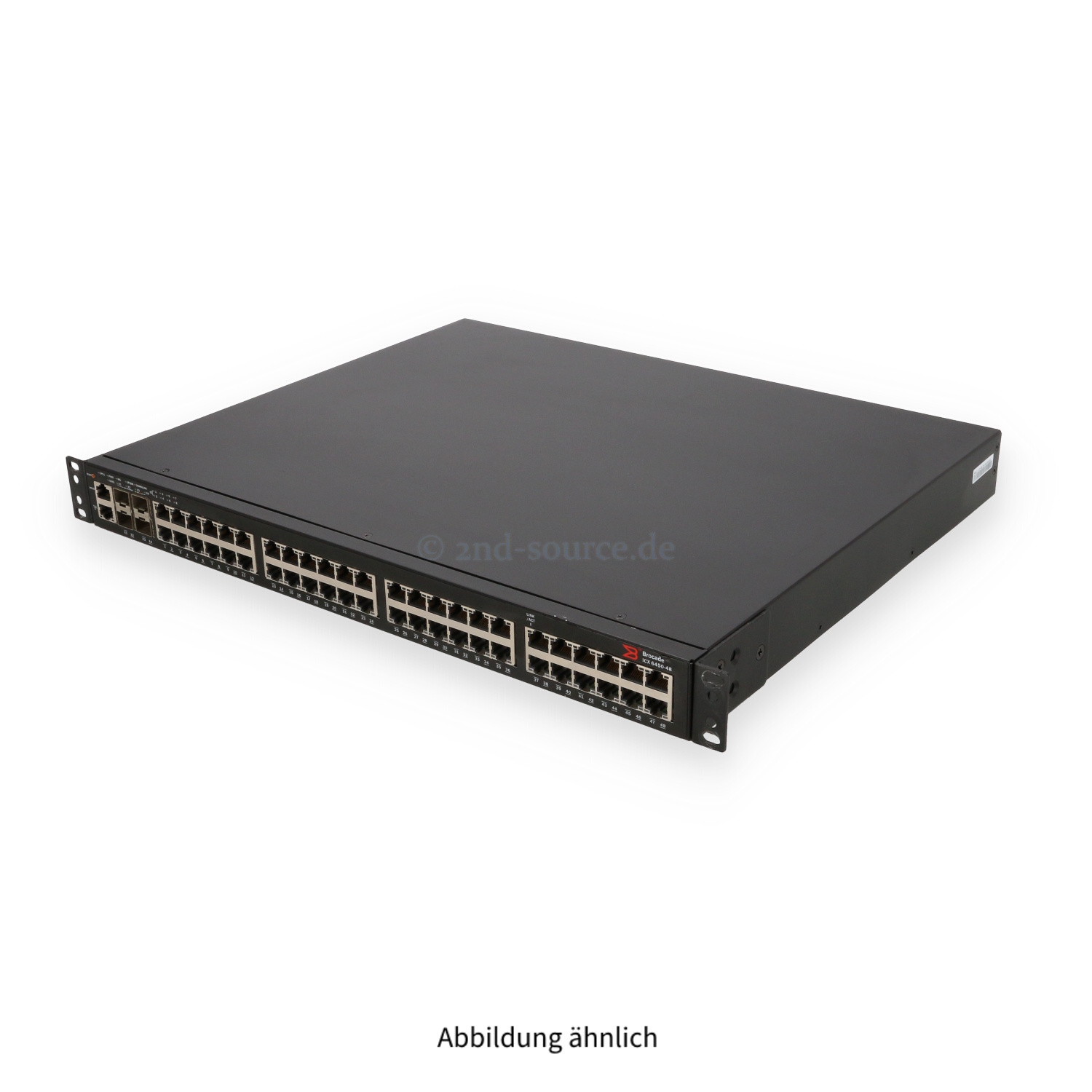 Brocade ICX 6450 48x RJ-45 1GbE 2x SFP 1GbE 2x SFP+ 10GbE Switch ICX6450-48 80-1005999-01