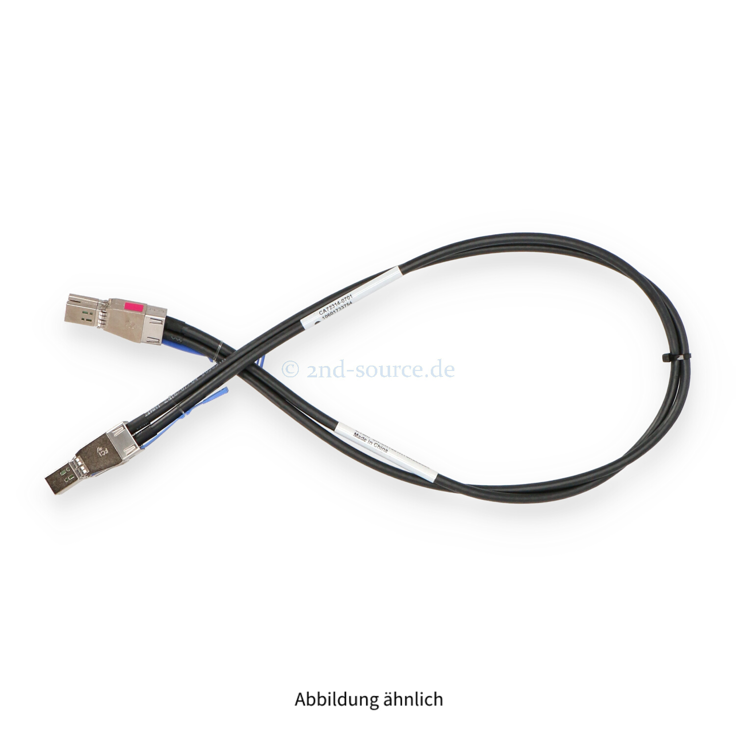 Fujitsu 0.75m Mini SAS SFF-8644 to SFF-8644 Cable CA72314-0701 38037737