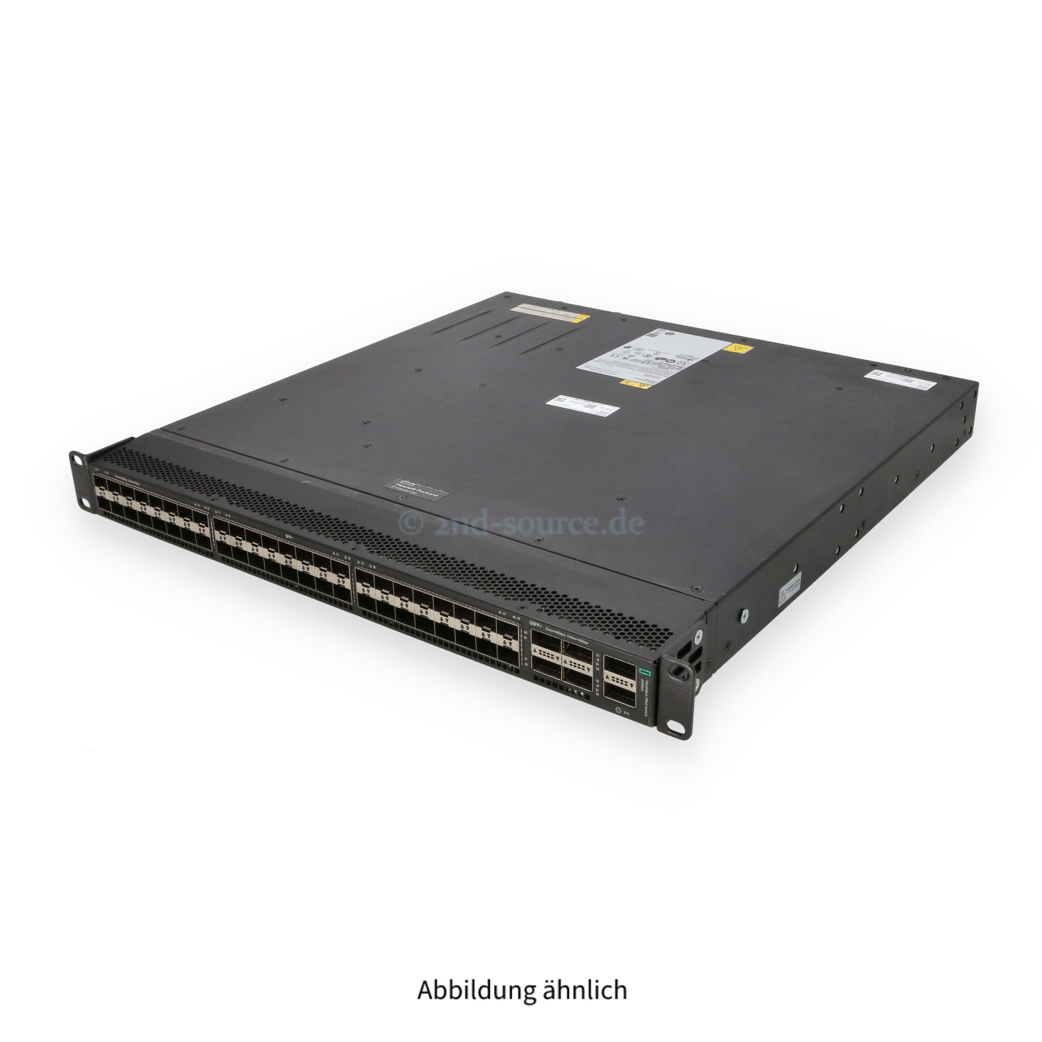 HPE FlexFabric 5940 48x SFP+ 10GbE 6x QSFP+ 40GbE F-t-B 2x 650W Switch JH395A JC680A JG552A