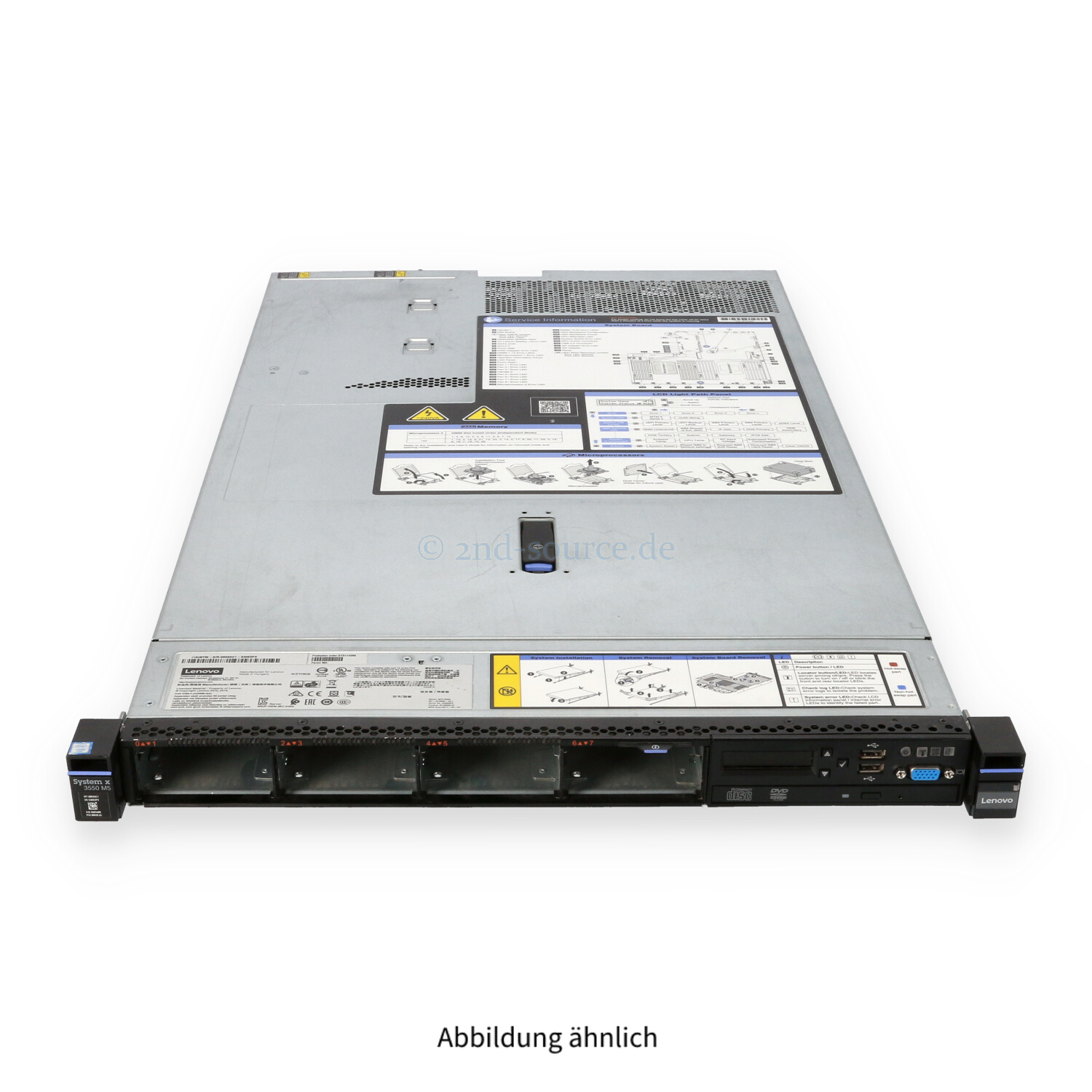 Lenovo System x3550 M5 8xSFF CTO M5210 inkl. 1x Standard Heatsink 2x 750W 8869-AC1 Lenovo System x3550 M5 8xSFF CTO M5210 inkl. 1x Standard Heatsink 2x 750W 8869-AC1