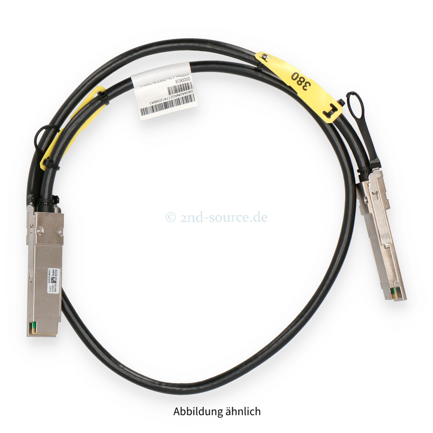HPE X240 1.0m QSFP+ to QSFP+ 100G Direct Attach Copper Cable JL271A