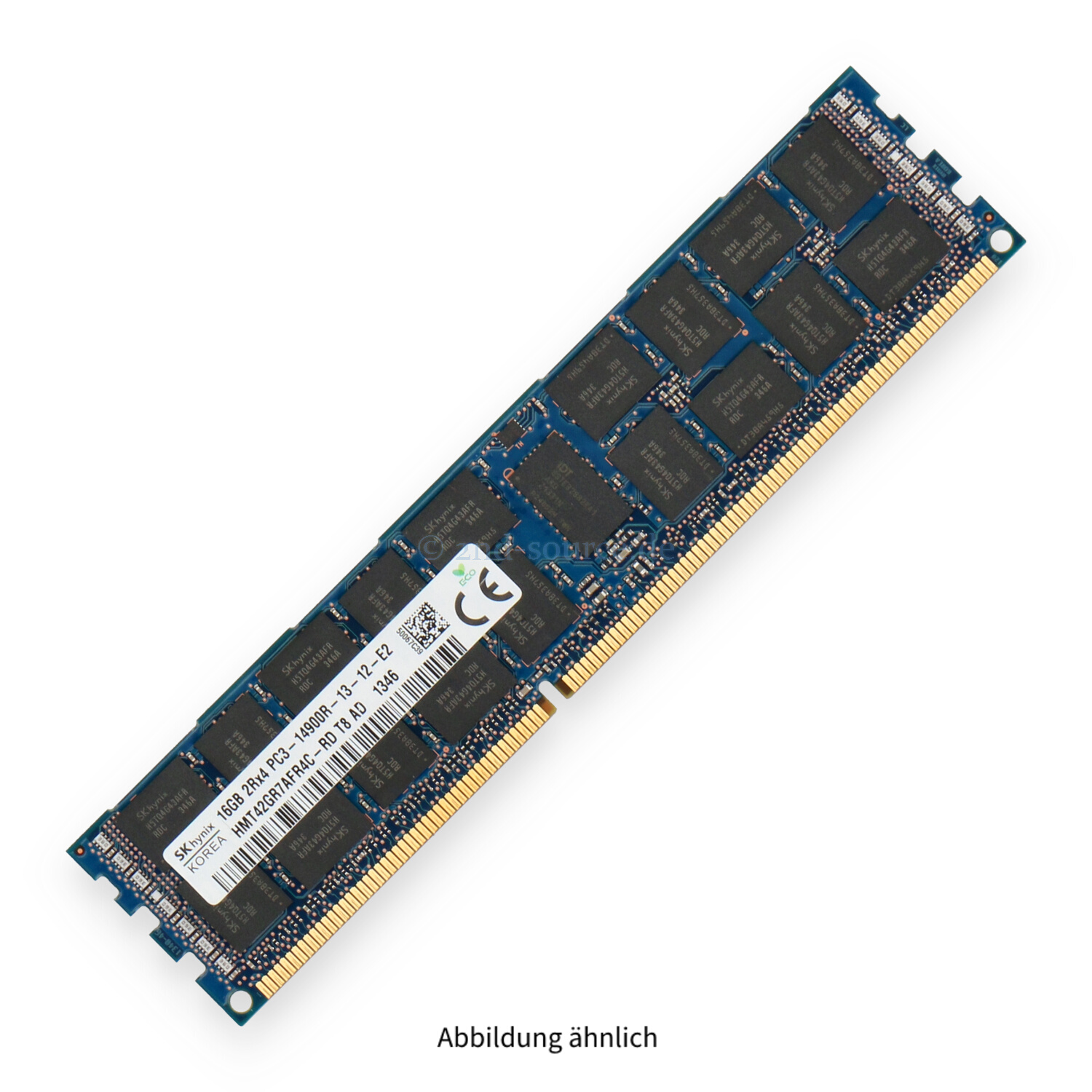 Hynix 16GB PC3-14900R DIMM Dual Rank x4 (DDR3-1866) Registered ECC HMT42GR7AFR4C-RD