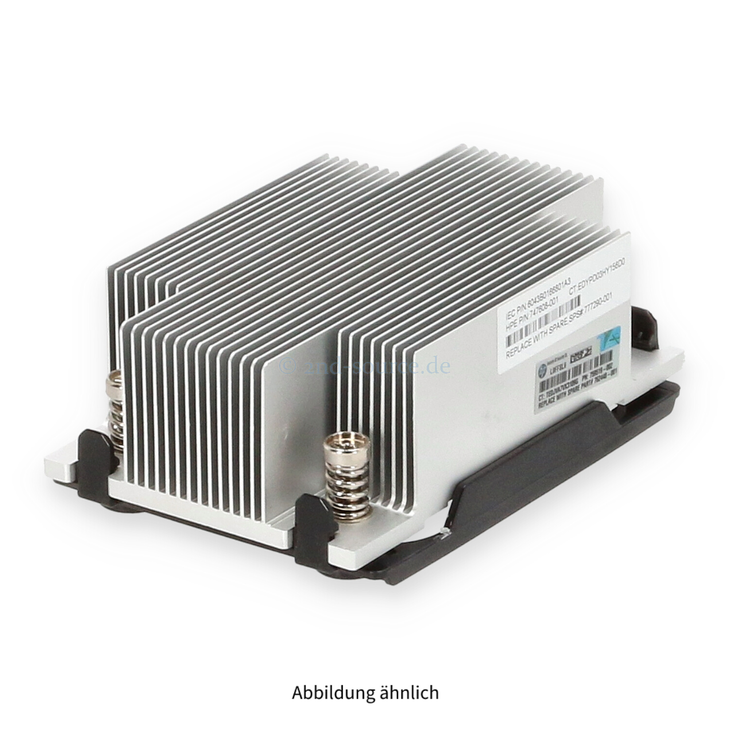 HPE Standard Heatsink < 105W DL380 G9 777290-001 HPE Standard Heatsink < 105W DL380 G9 777290-001