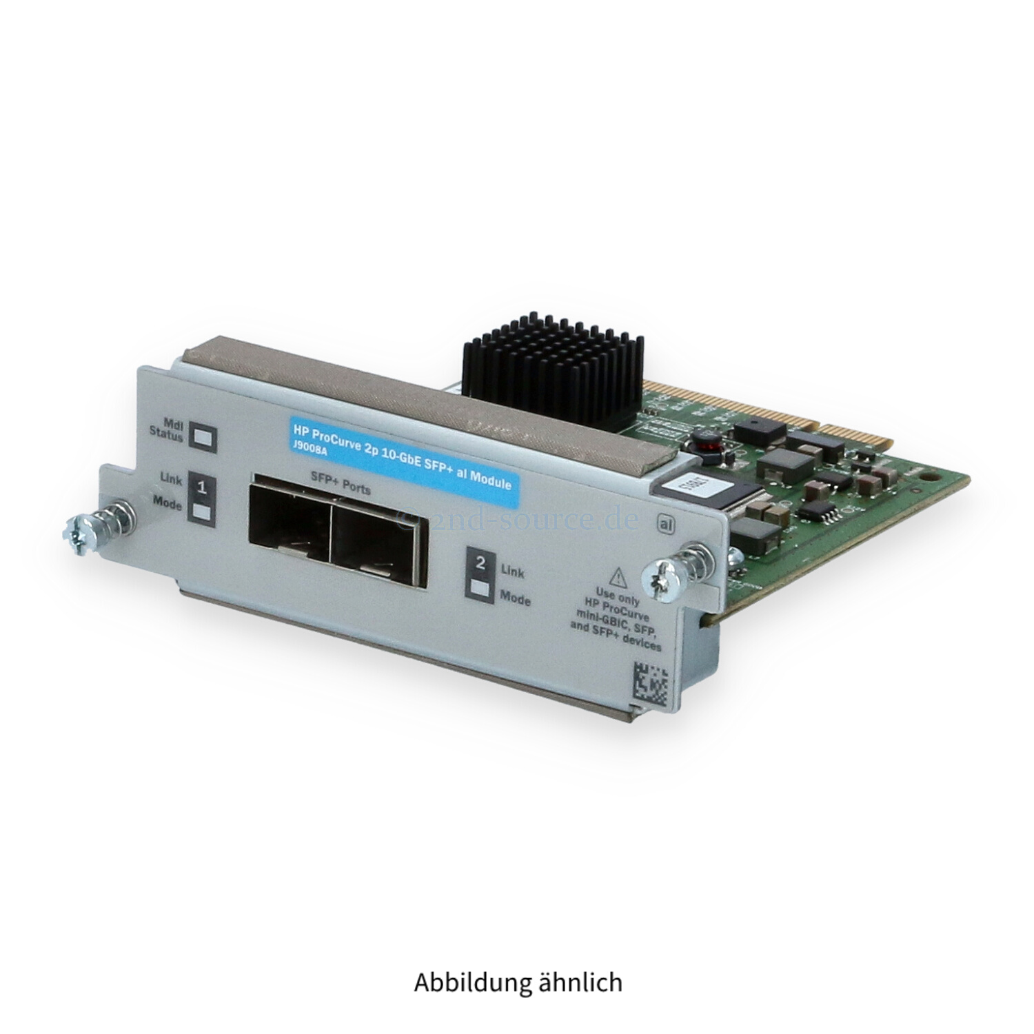 HPE ProCurve 2910al 2x SFP+ 10GbE Switch Module J9008A J9008-61101