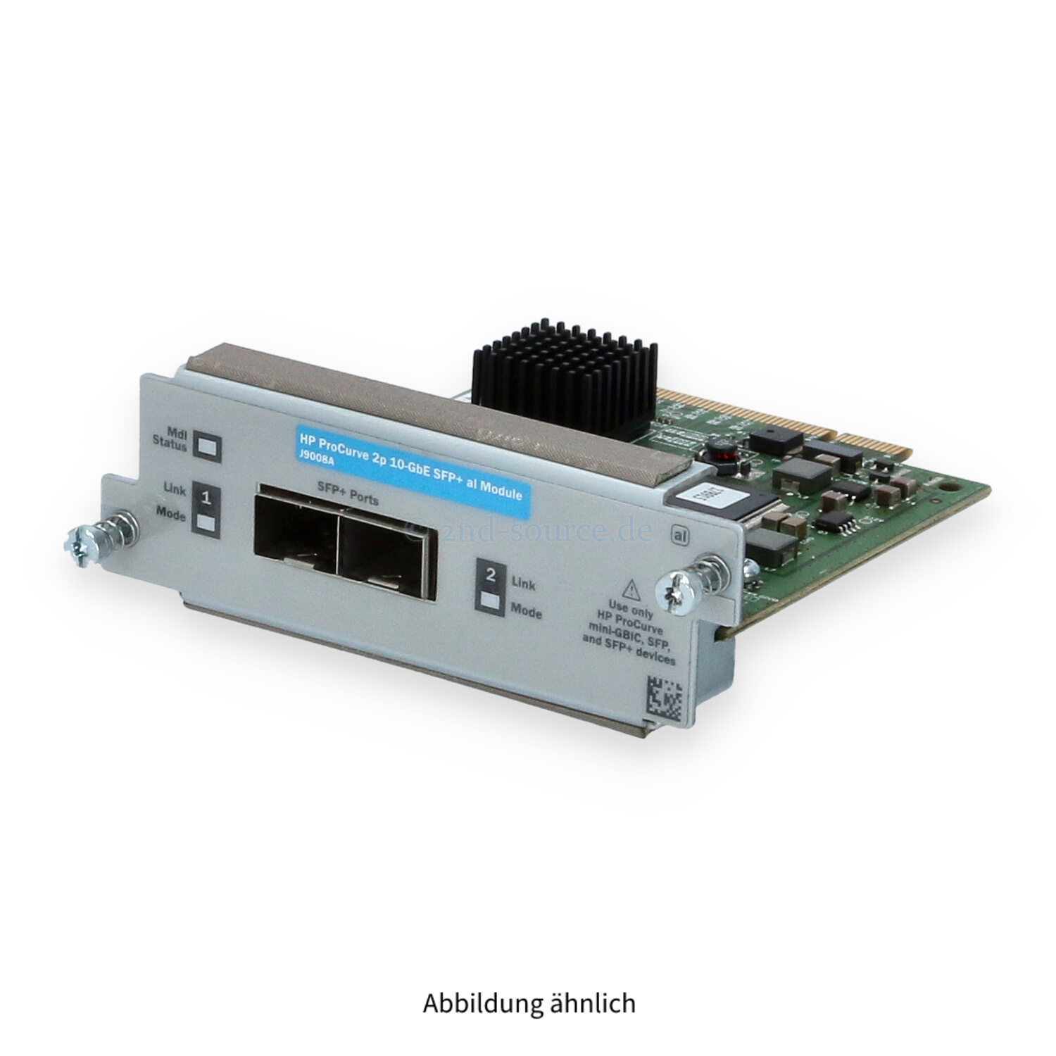 HPE ProCurve 2910al 2x10GB SFP+ Switch Module J9008A J9008-61101 HPE ProCurve 2910al 2x10GB SFP+ Switch Module J9008A J9008-61101