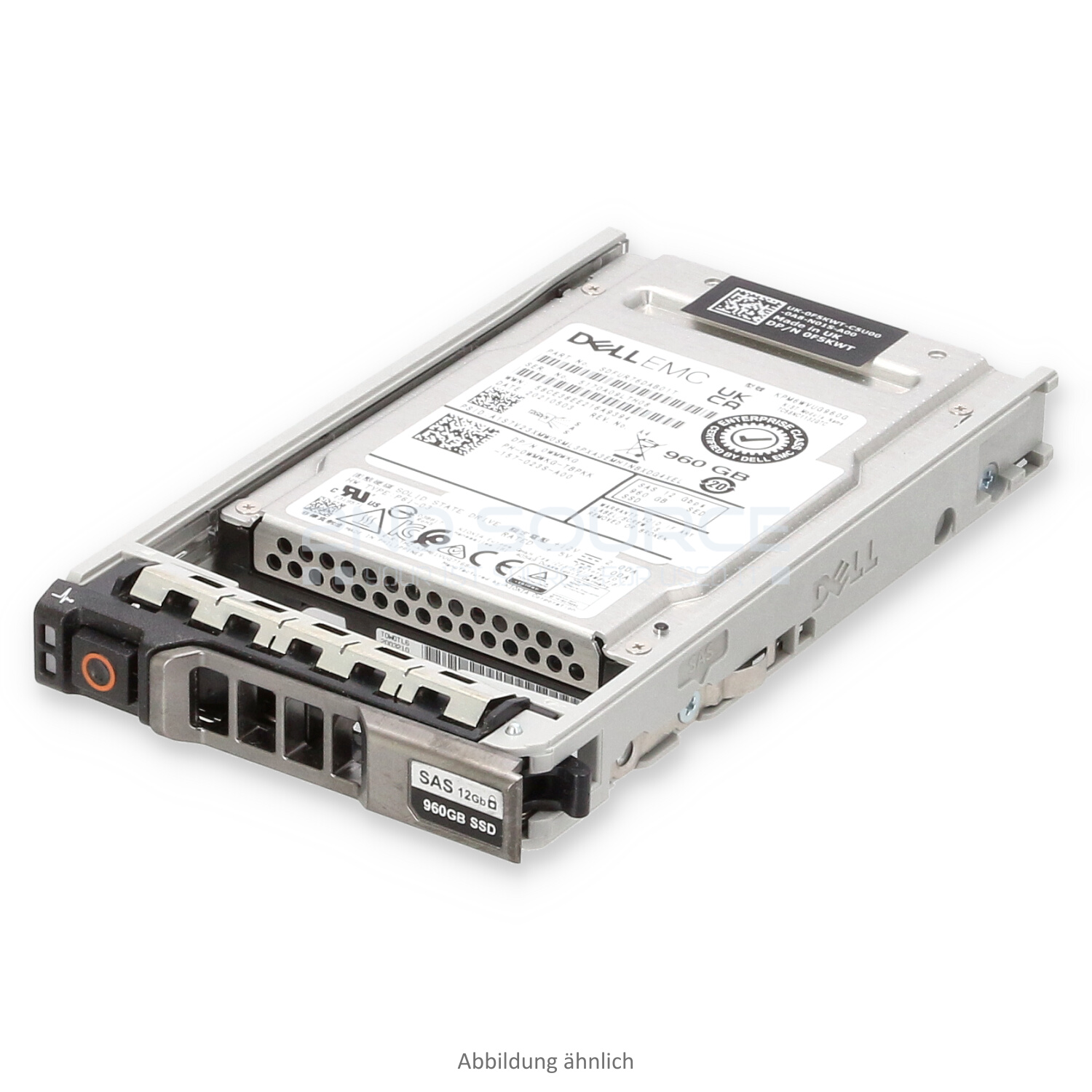 Dell 960GB SAS 12G Mixed Used SED 512e HotPlug SSD WMWKG 0WMWKG