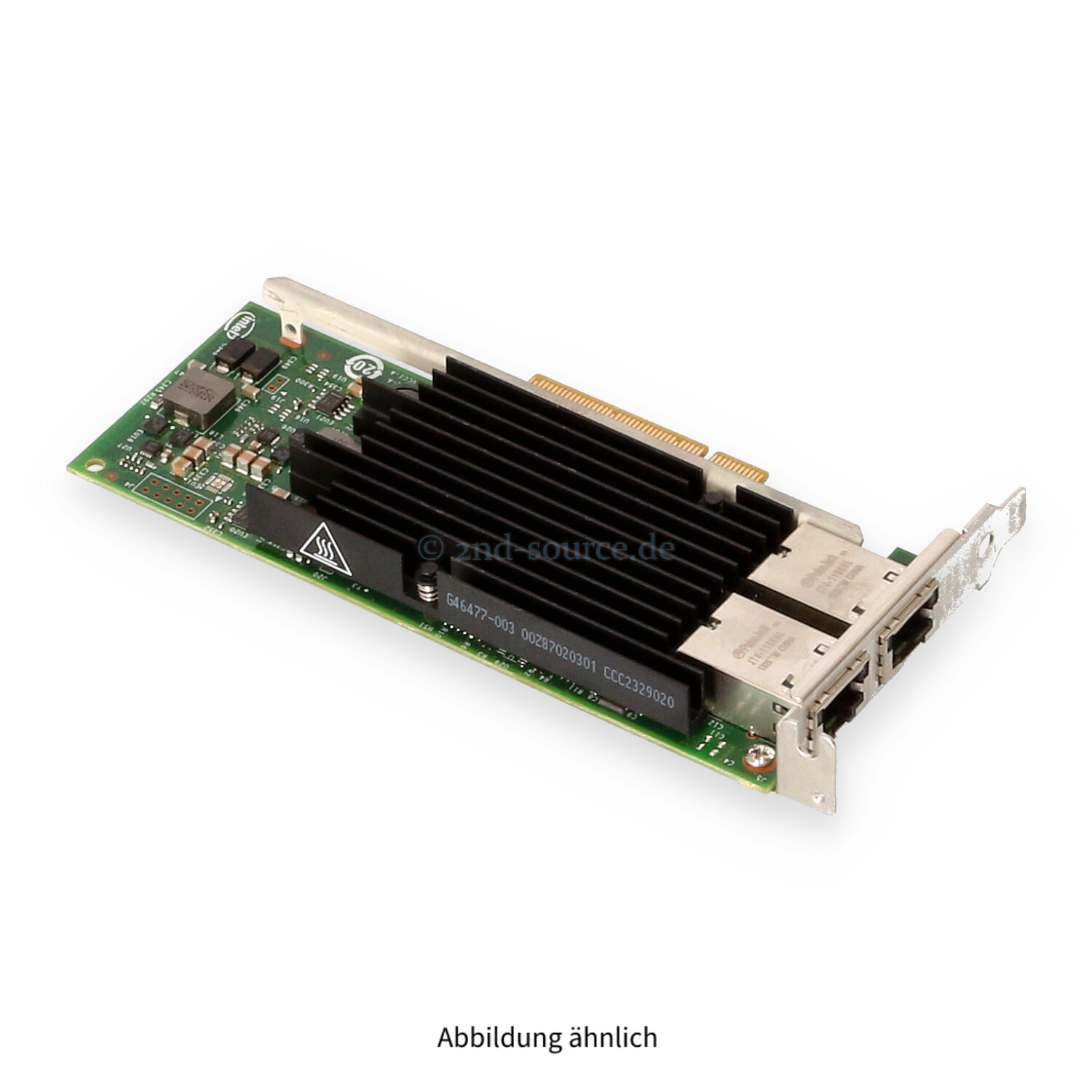 Intel X540-T2 2x10GBase-T PCIe Server Ethernet Adapter Low Profile X540T2G1P5
