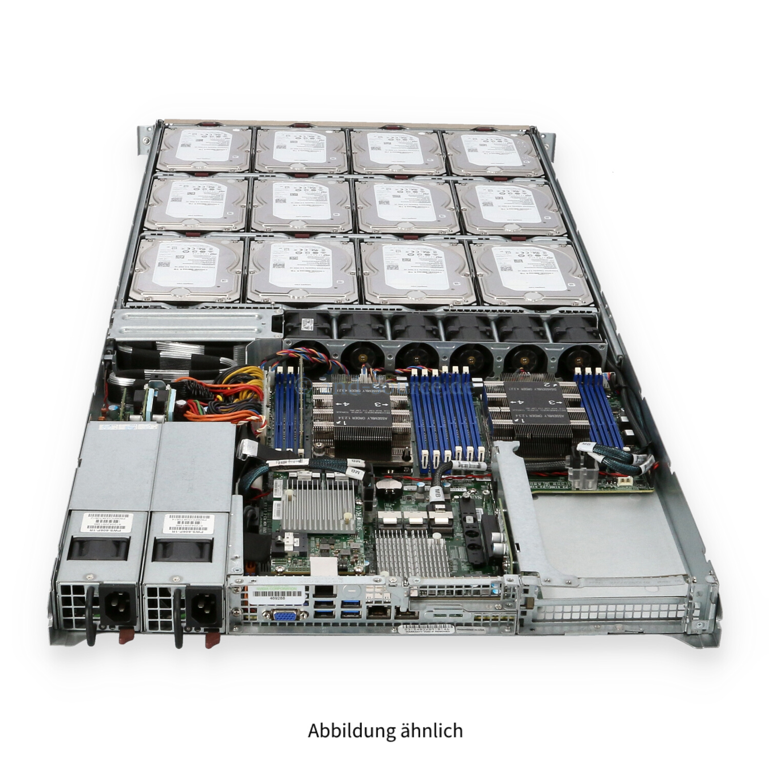 Supermicro SuperStorage 6019P-ACR12L 12xLFF 4xSFF 1P Silver 4114 2.20GHz 10C 32GB 72TB (12x 6TB 12G SAS) Supermicro SuperStorage 6019P-ACR12L 12xLFF 4xSFF 1P Silver 4114 2.20GHz 10C 32GB 72TB (12x 6TB 12G SAS)