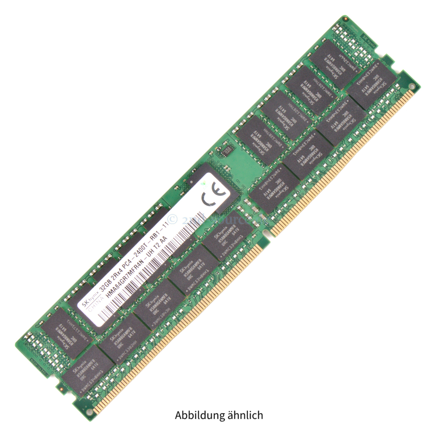 Dell 32GB PC4-19200T DIMM Dual Rank x4 (DDR4-2400) Registered ECC CPC7G 0CPC7G HMA84GR7MFR4N-UH