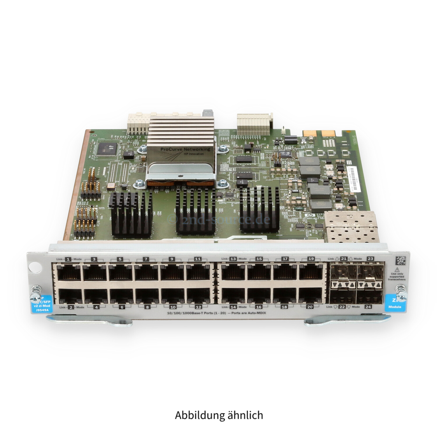HPE ProCurve 20x1000Base-T 4xSFP zl Module J9549A J9549-61101
