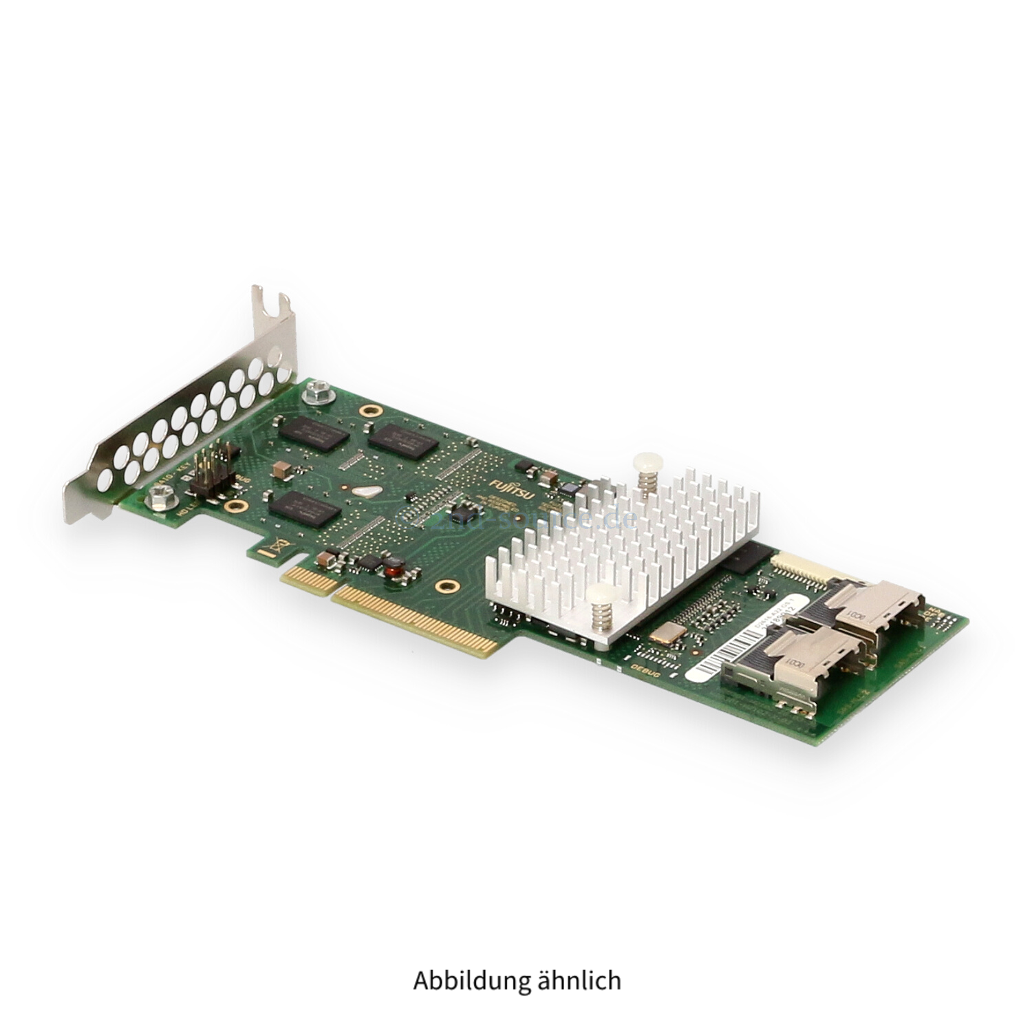Fujitsu Dual Port 6G SAS 512MB RAID Controller Low Profile S26361-F3554-L512 D2616-A22