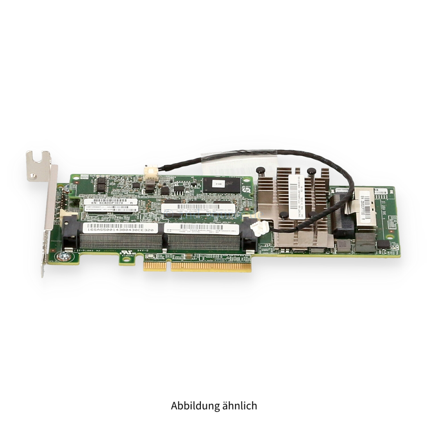 HPE Smart Array P440/2GB FBWC 12G SAS RAID Controller Low Profile 830057-001