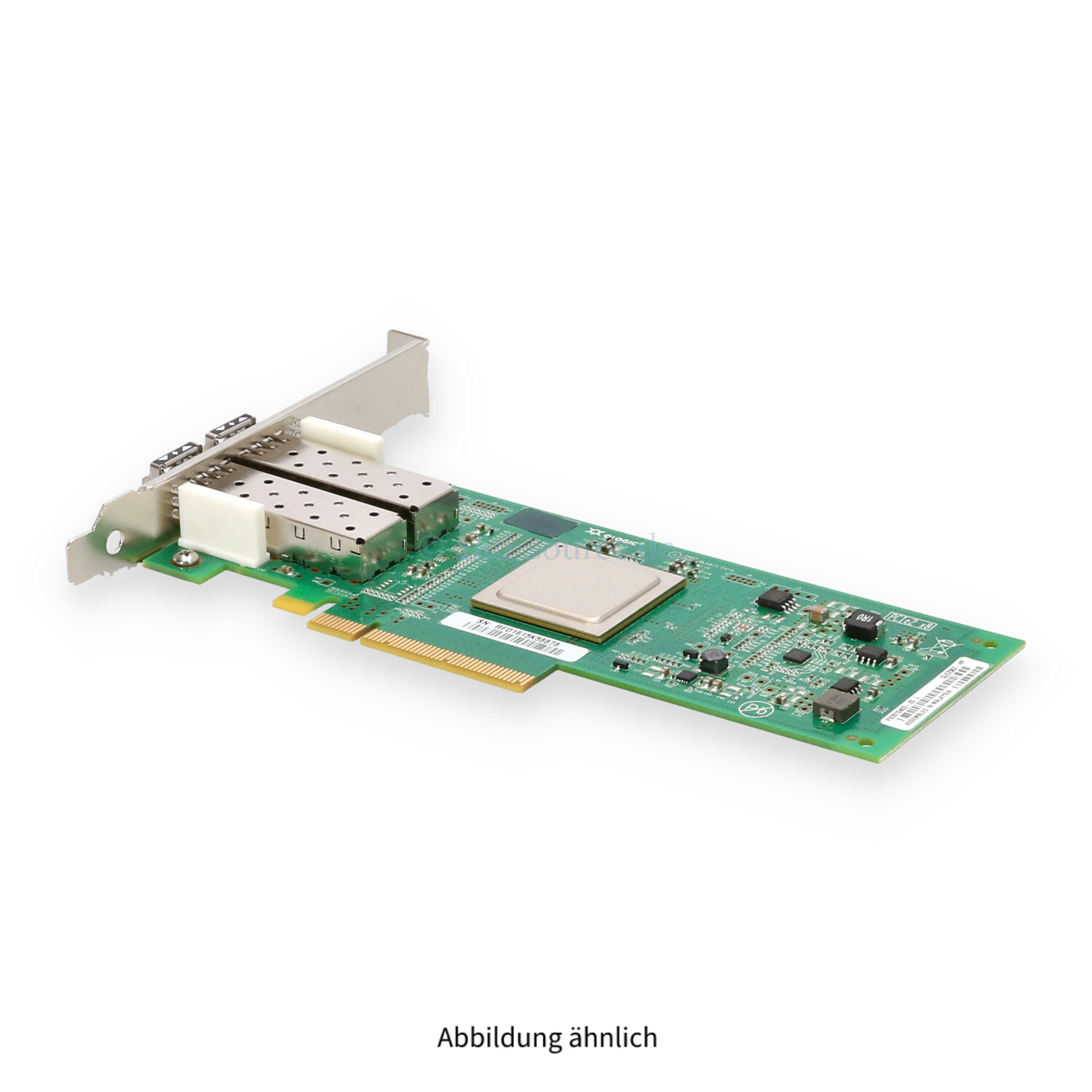 HPE 82Q 2x 8GB SFP Fibre Channel PCIe HBA High Profile AJ764A 489191-001
