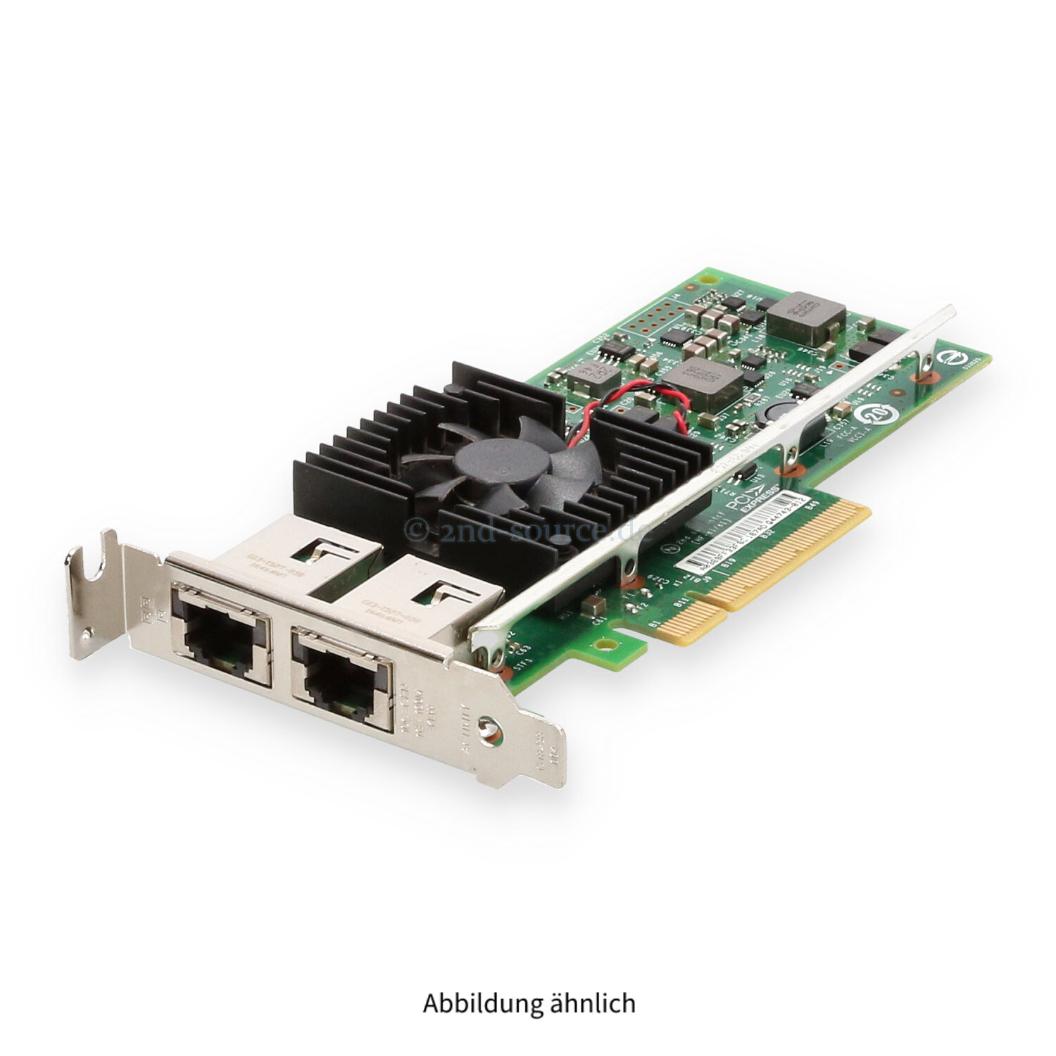 Dell Intel X540-T2 2x10GBase-T PCIe Server Ethernet Adapter Low Profile 3DFV8 03DFV8