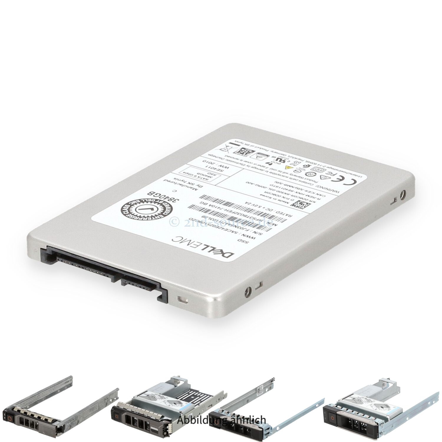 Dell 3.84TB SATA 6G Read Intensive SSD D6C0R 0D6C0R