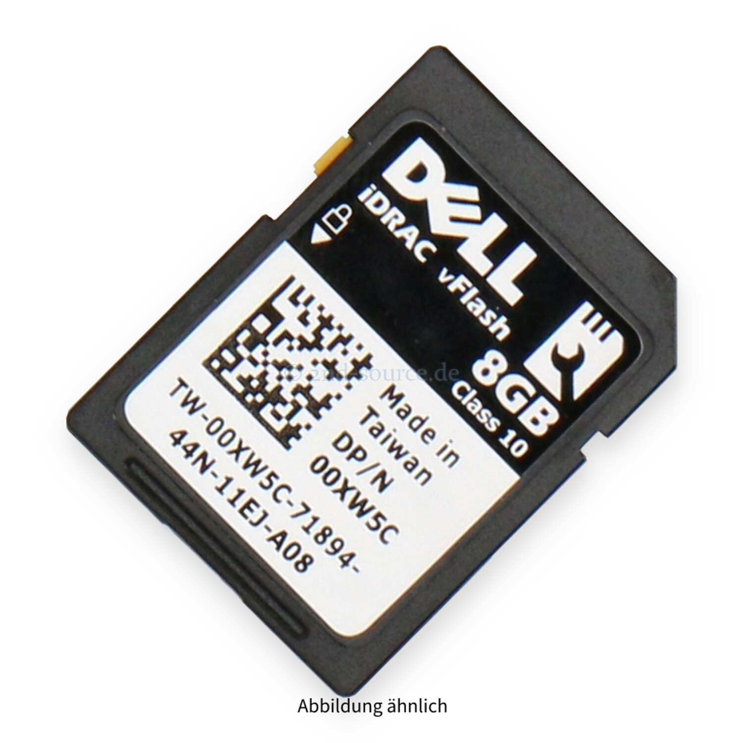 Dell 8GB Class 10 vFlash SDHC SD Card iDRAC VMware 0XW5C 00XW5C