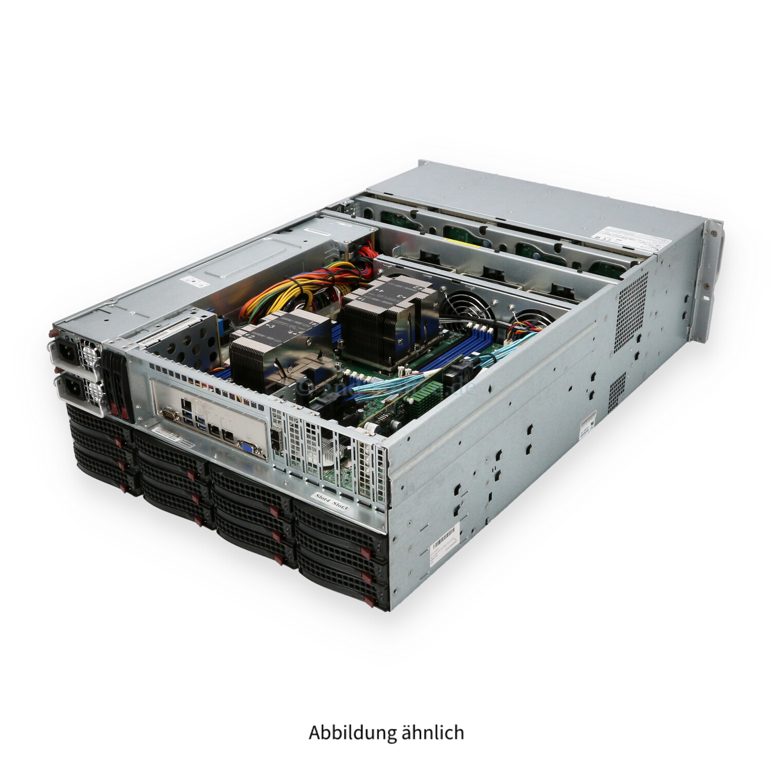 Supermicro SuperStorage 6049P-E1CR36L 36xLFF 2xSFF 2P Silver 4114 2.20GHz 10C 128GB 216TB 2x 1200W Supermicro SuperStorage 6049P-E1CR36L 36xLFF 2xSFF 2P Silver 4114 2.20GHz 10C 128GB 216TB 2x 1200W