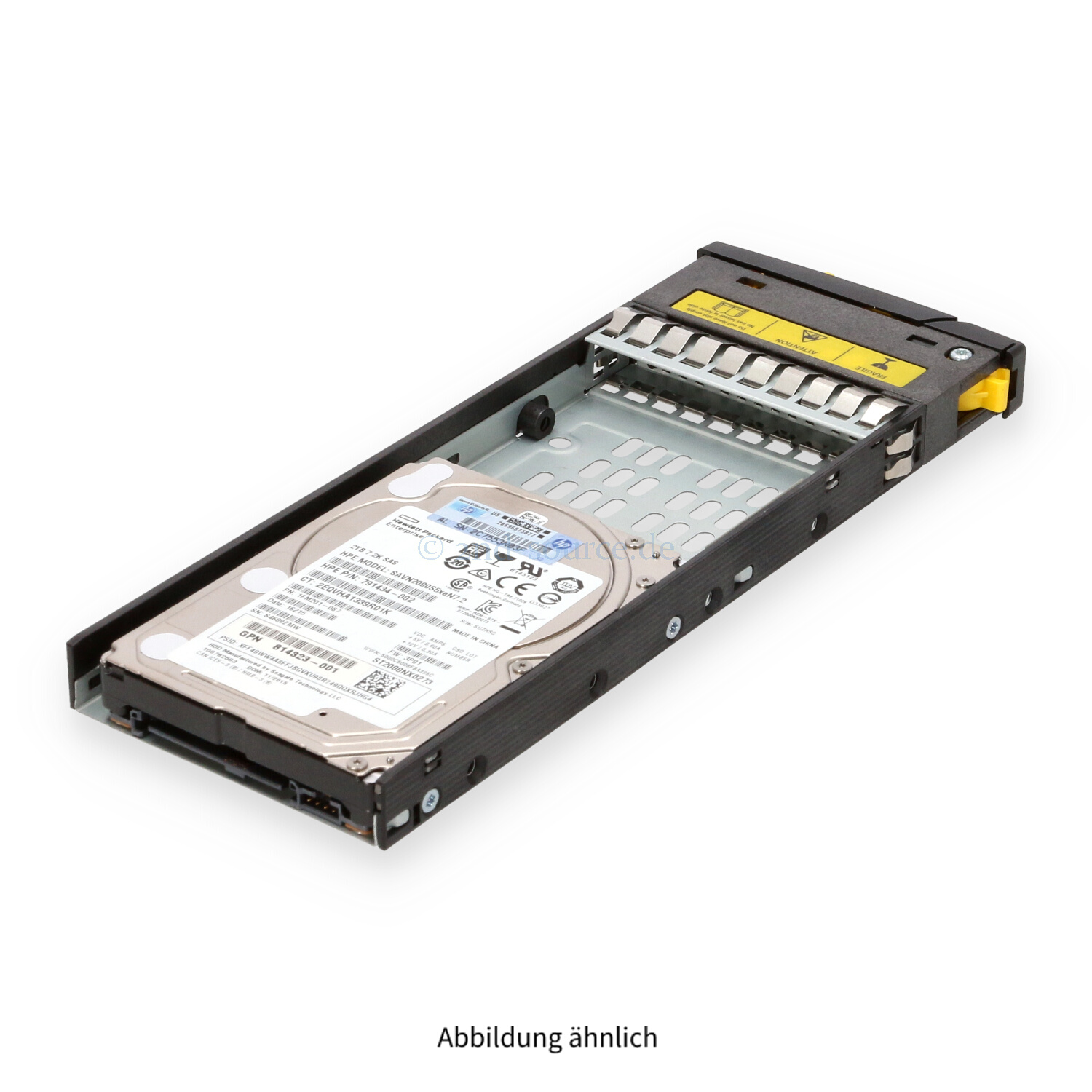 HPE 3PAR 2TB 7.2k SAS 12G SFF HotPlug HDD M0S92A 814668-001