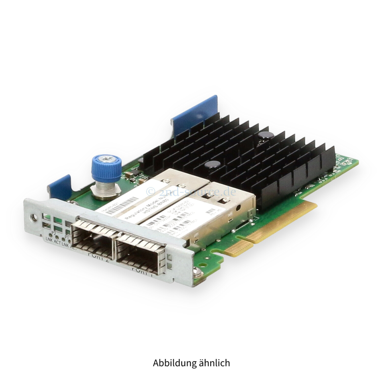 HPE 544+FLR-QSFP 2x QSFP 10/40GbE Infiniband FDR Server Ethernet Adapter 764285-B21 764737-001 HPE 544+FLR-QSFP 2x QSFP 10/40GbE Infiniband FDR Server Ethernet Adapter 764285-B21 764737-001