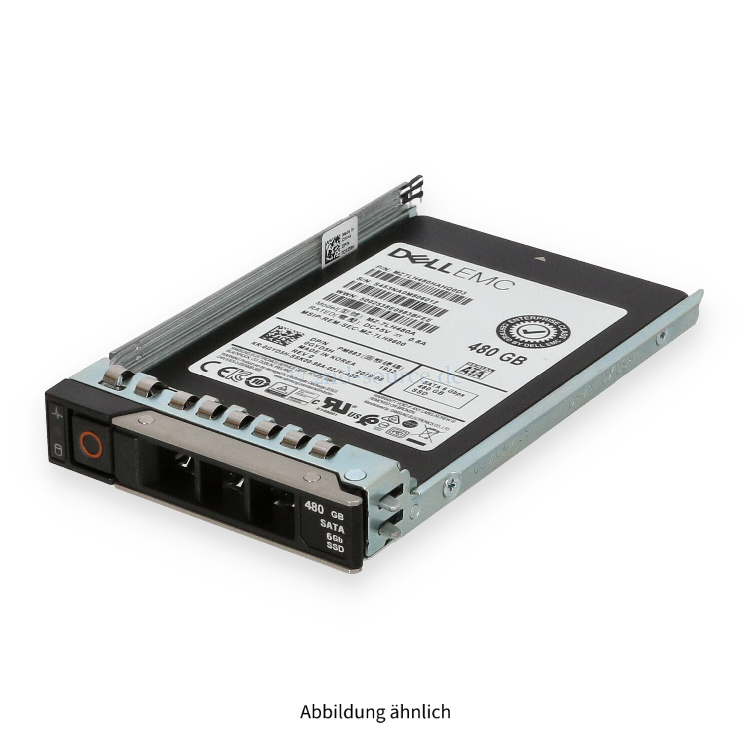 Dell 480GB SATA 6G SFF Read Intensive HotPlug SSD GYD5H 0GYD5H