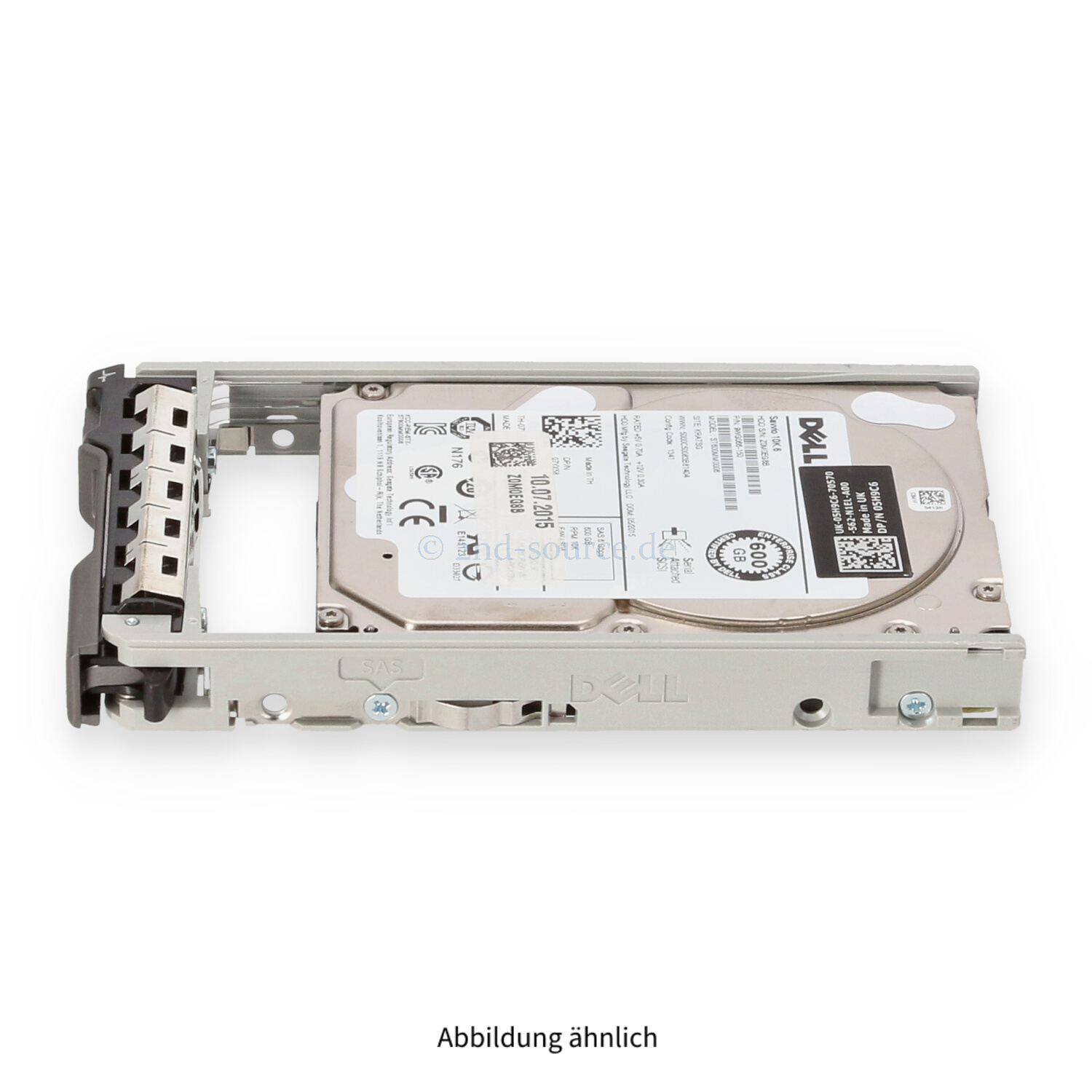 Dell 600GB 10k SAS 6G SFF HotPlug HDD 7YX58 07YX58