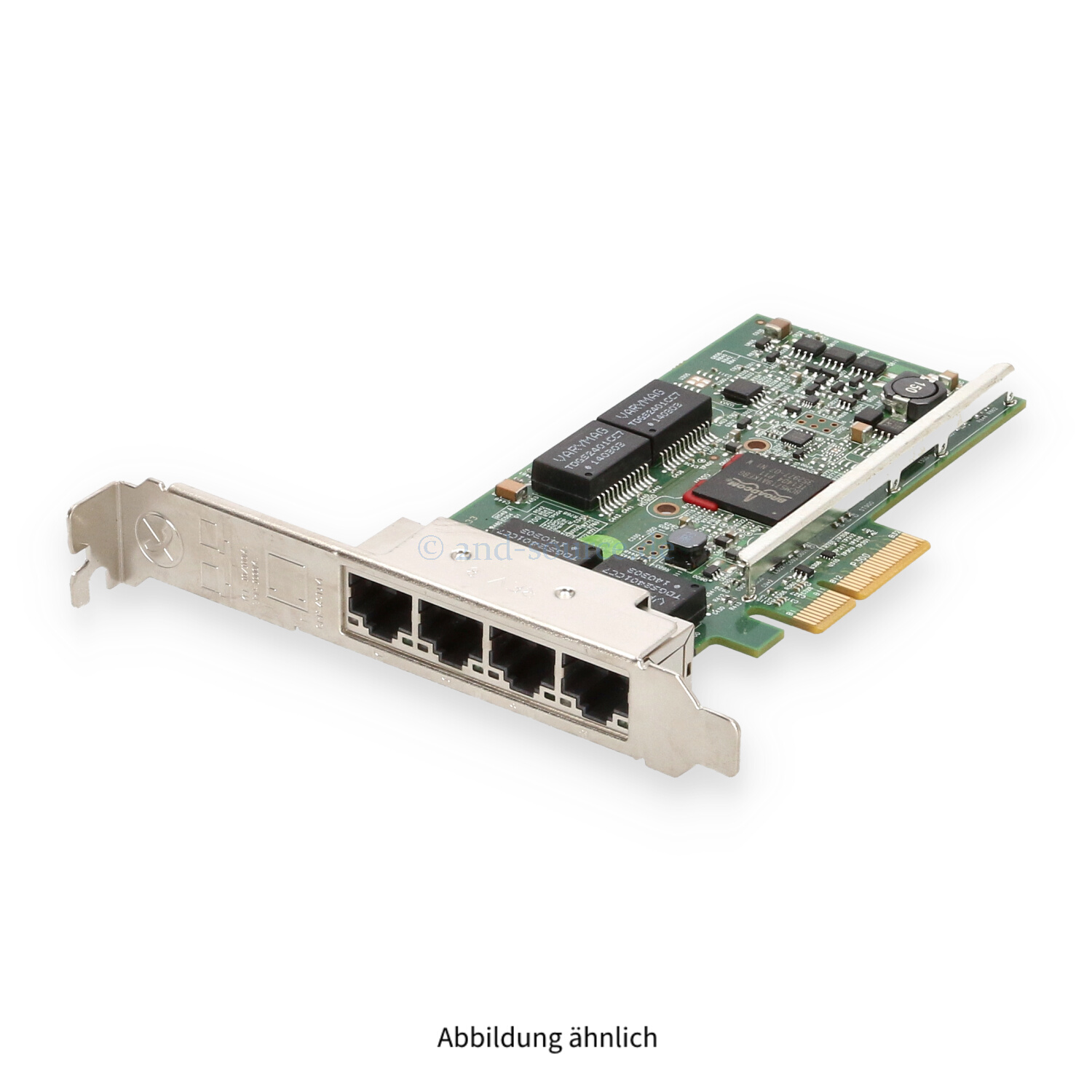 Dell Broadcom 5719 4x1000Base-T PCIe Server Ethernet Adapter High Profile KH08P 0KH08P