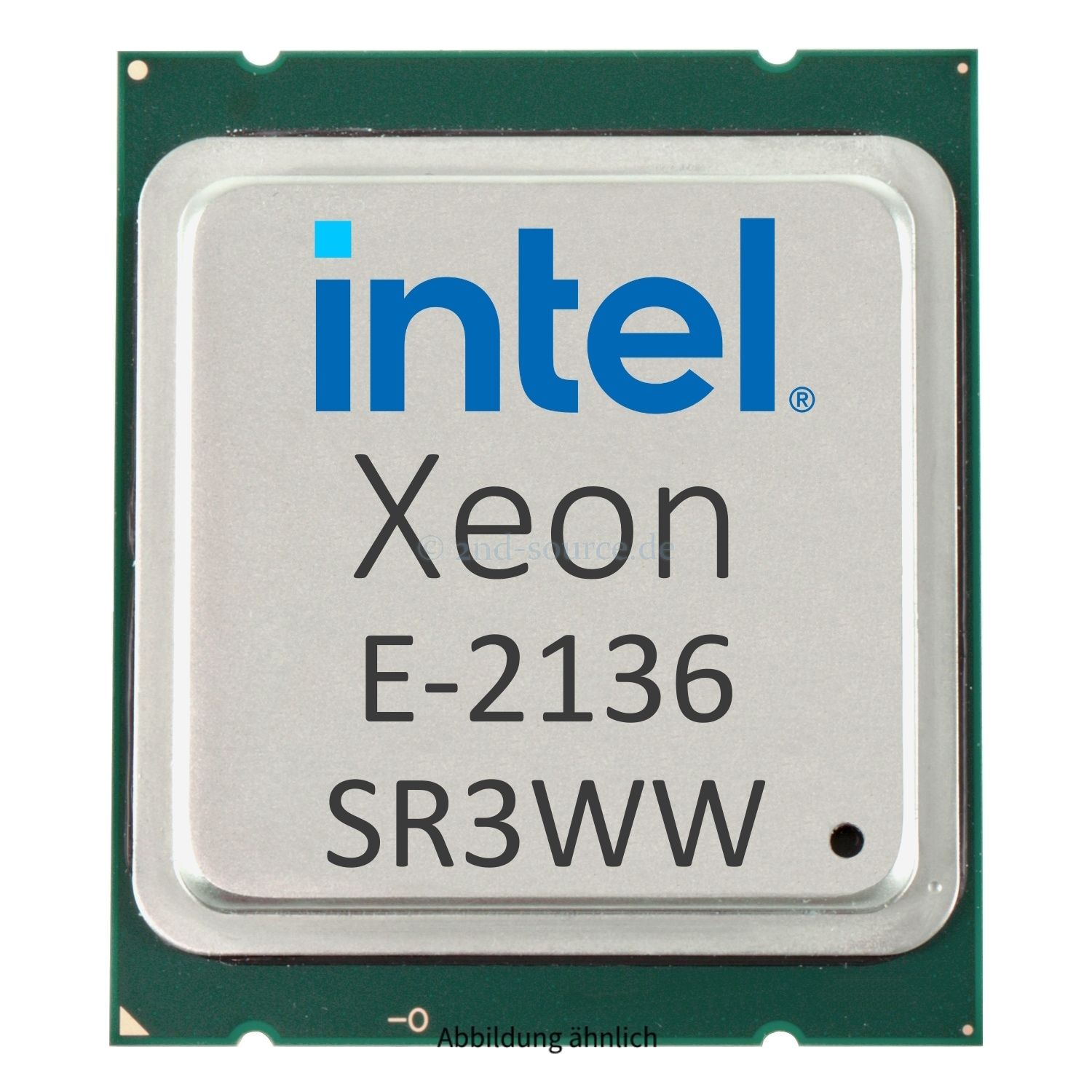 Intel Xeon E-2136 3.30GHz 12MB 6-Core CPU 80W SR3WW CM8068403654318