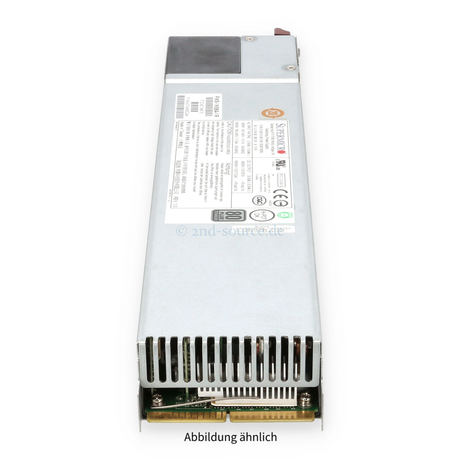 Supermicro 1600W HotPlug Power Supply PWS-1K68A-1R