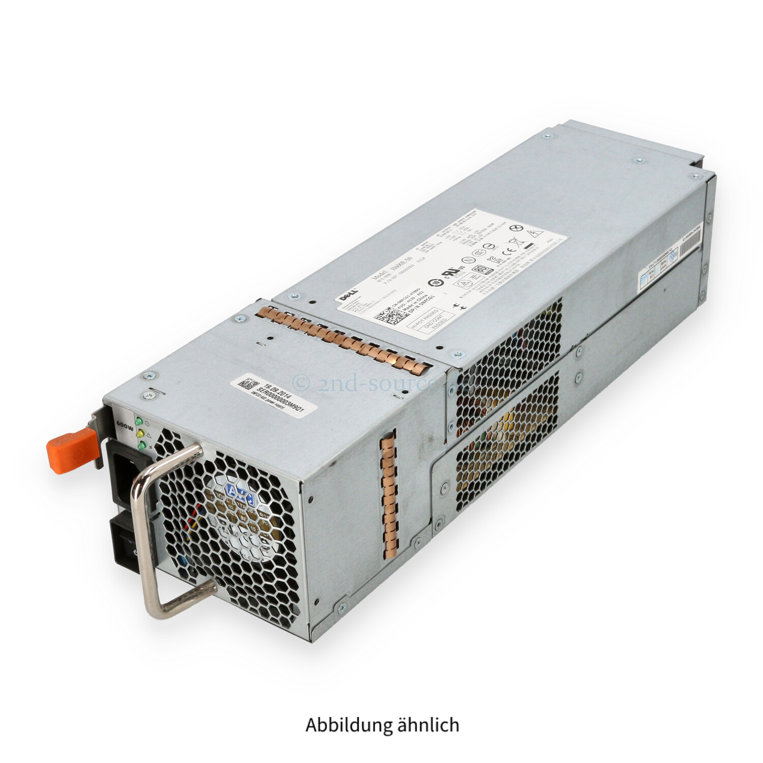 Dell 600W 80 Plus Silver HotPlug Power Supply MD1200 NFCG1 0NFCG1 6N7YJ 06N7YJ