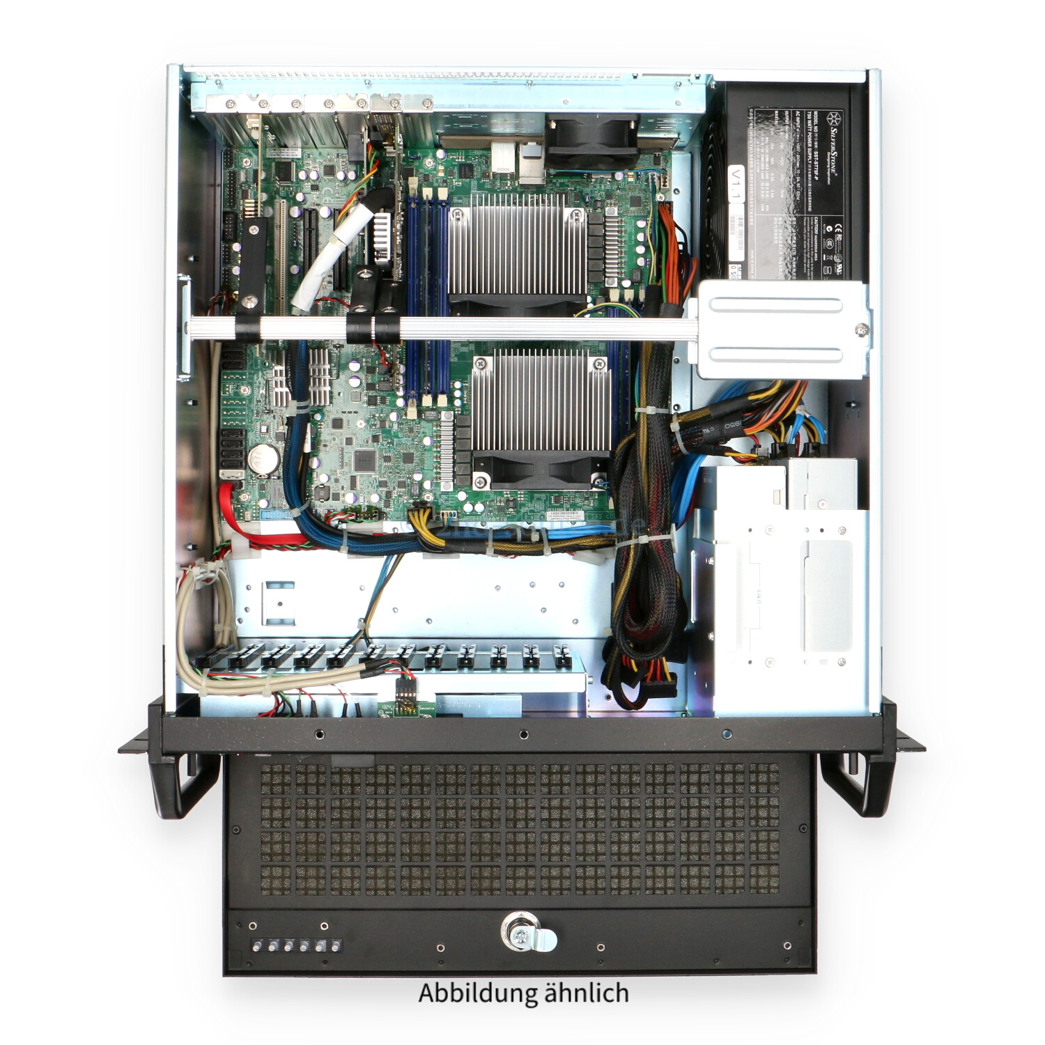 DSM Computer 96M1790-ATX-C602 4xSFF 2P E5-2418L 2.00GHz 4C 16GB RS2BL040 9301CT 4x 500GB HDD 1x 700W