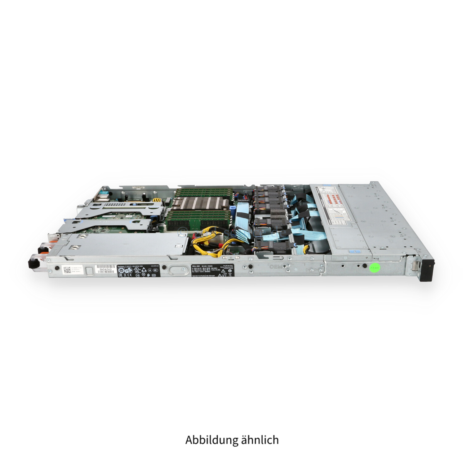 Dell R6515 10xNVMe 1P 7702P 64C 2.00GHz 1TB S150 8x 8TB NVMe SSD 2x 480GB M.2 SSD CX512F 2x 550W Dell R6515 10xNVMe 1P 7702P 64C 2.00GHz 1TB S150 8x 8TB NVMe SSD 2x 480GB M.2 SSD CX512F 2x 550W