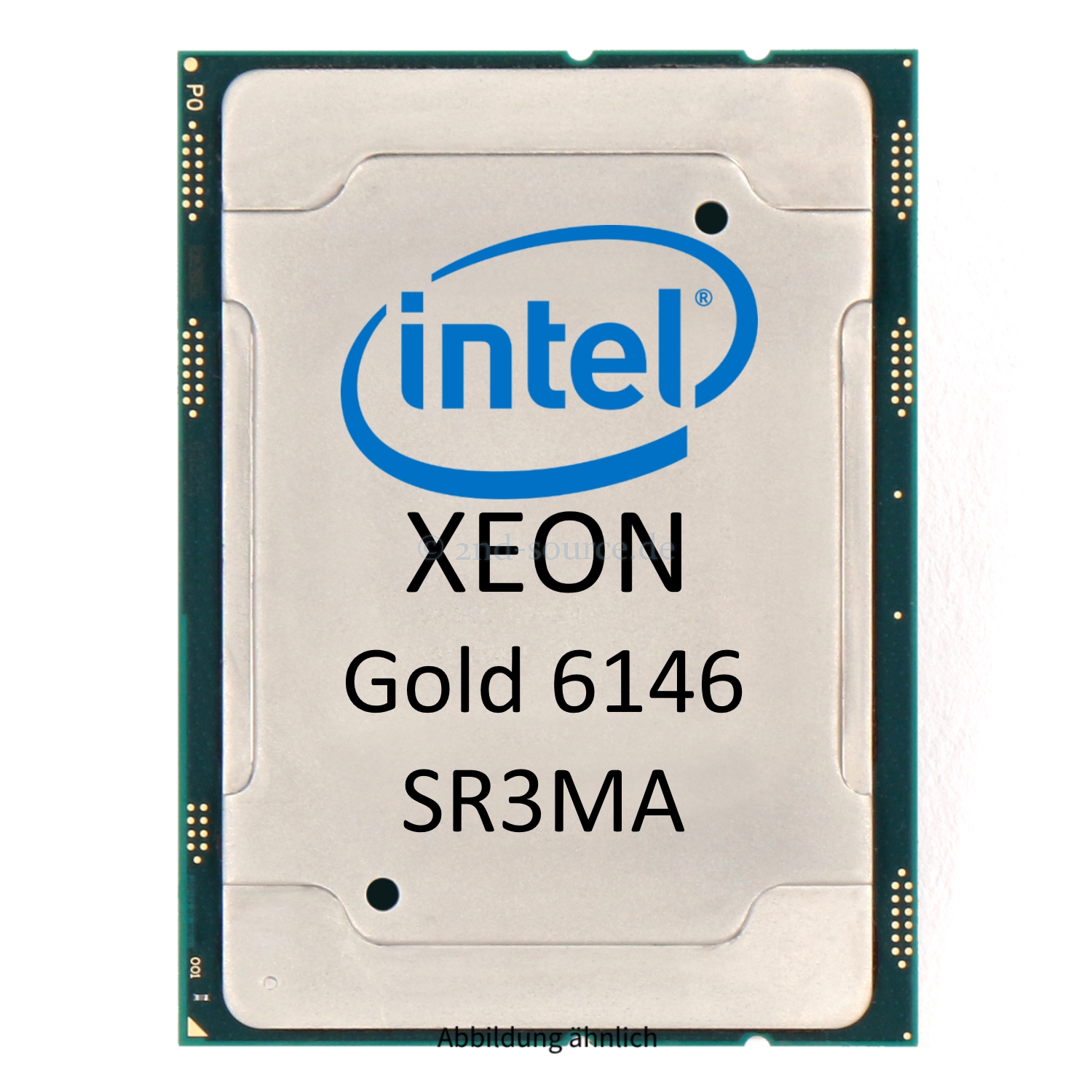 Intel Xeon Gold 6146 3.20GHz 24.75MB 12-Core CPU 165W SR3MA CD8067303657201