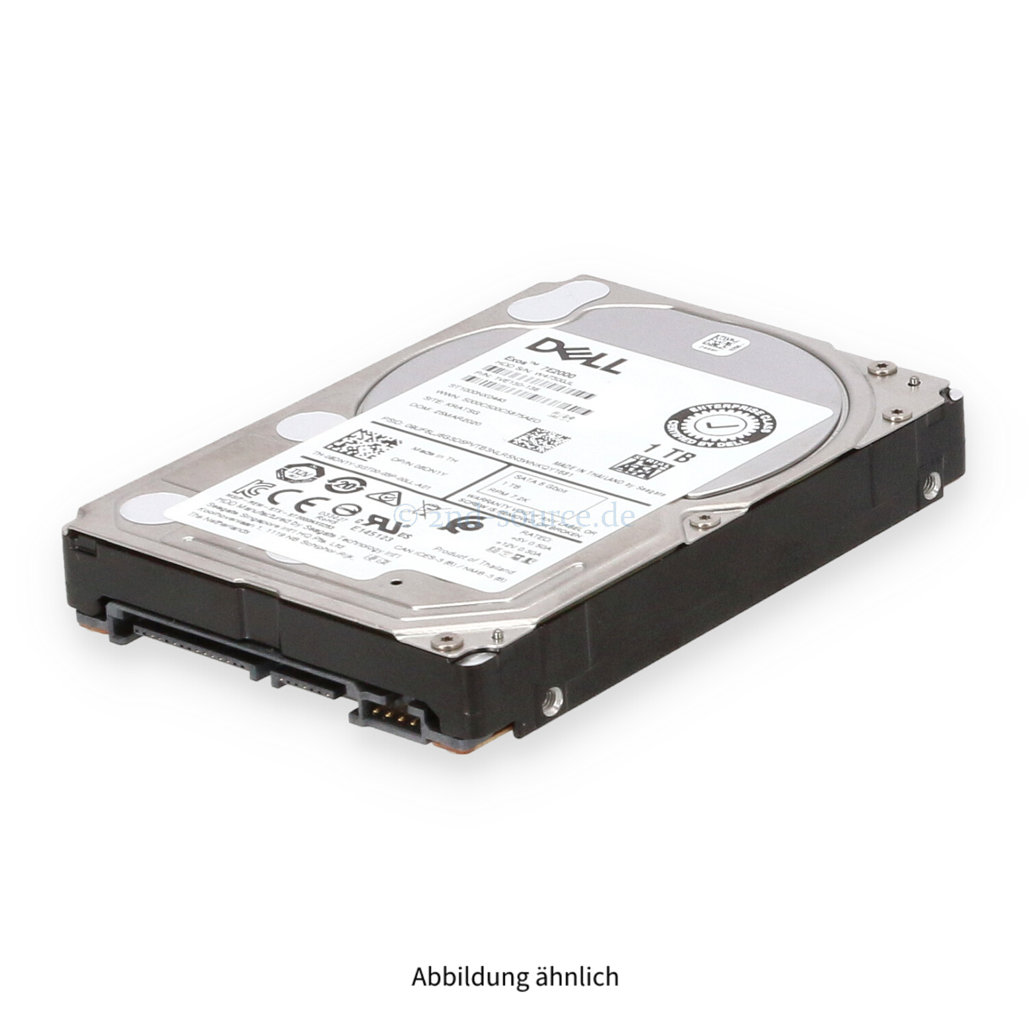 Dell 1TB 7.2k SATA 6G SFF HDD 8DN1Y 08DN1Y Dell 1TB 7.2k SATA 6G SFF HDD 8DN1Y 08DN1Y