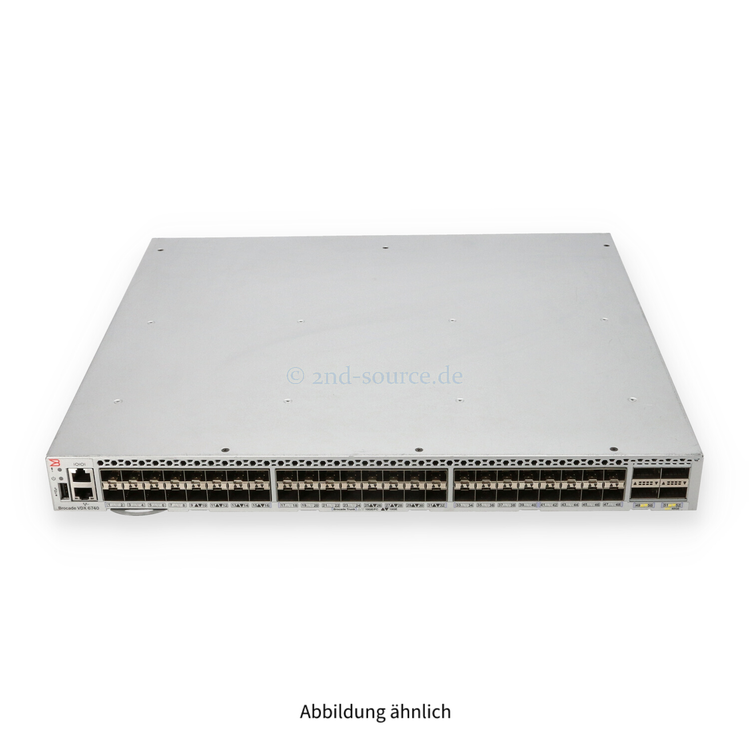 Brocade VDX 6740 48x SFP+ 24 Ports Active Back to Front Airflow AC Switch BR-VDX6740-24-R