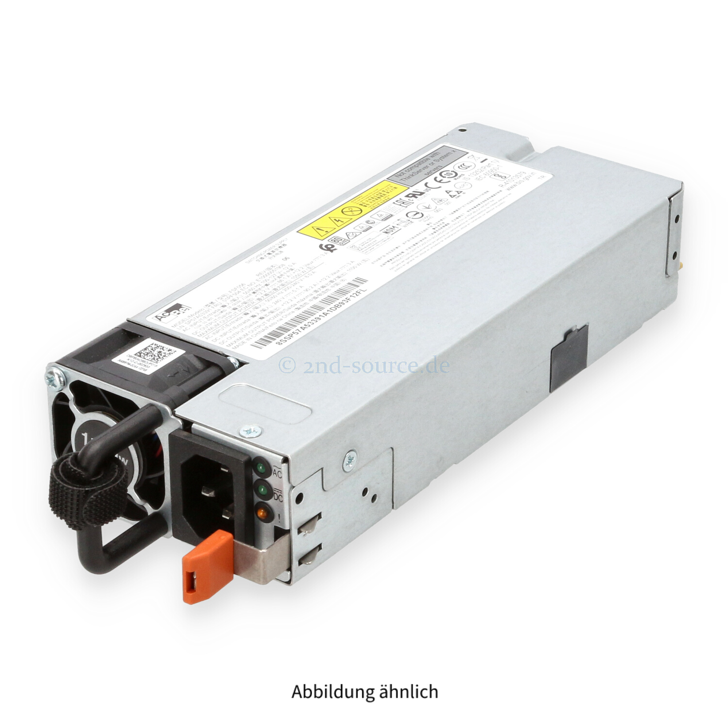 Lenovo Acbel 1100W HotPlug Power Supply 01PF504 Lenovo Acbel 1100W HotPlug Power Supply 01PF504