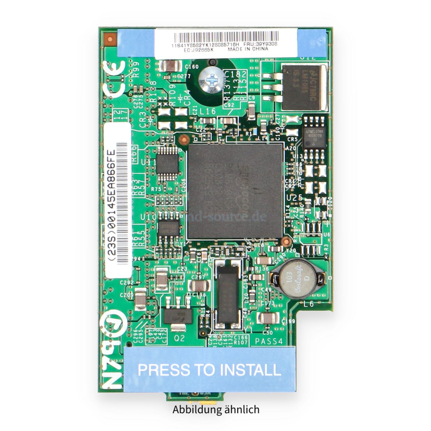 IBM Ethernet Expansion Card CFFv BladeCenter 39Y9308 IBM Ethernet Expansion Card CFFv BladeCenter 39Y9308