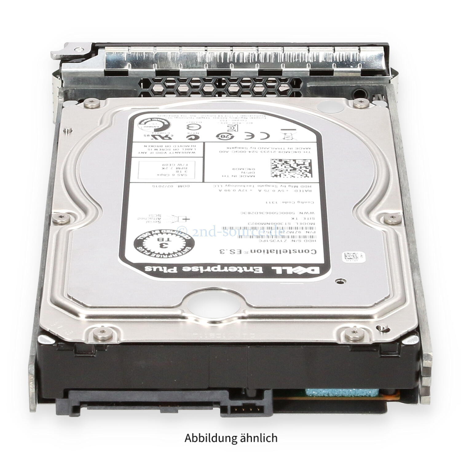 Dell EqualLogic 3TB 7.2k SAS 6G LFF HotPlug HDD PS6100 4CMD9 04CMD9