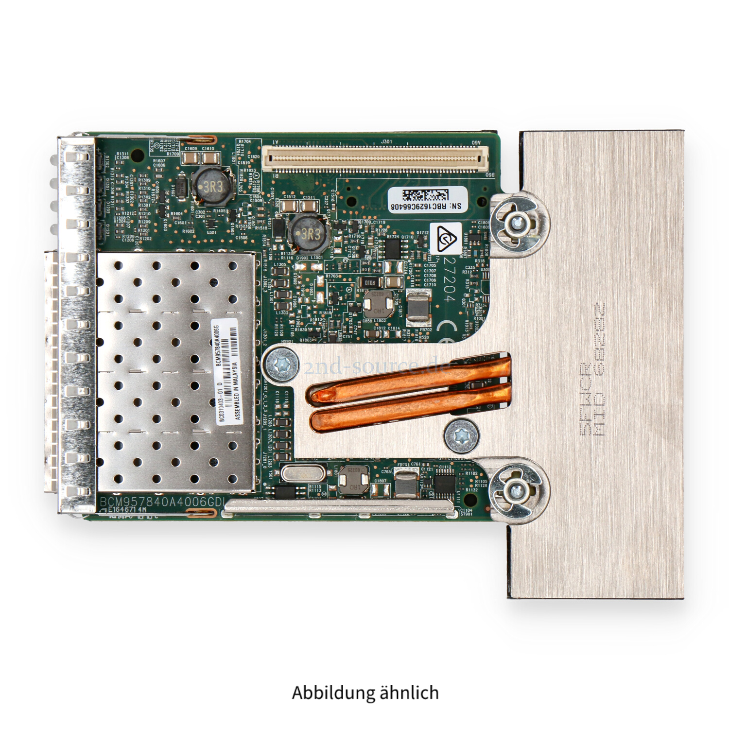 Dell Broadcom 57840S 4x10GBase SFP+ Network Daughter Card XGRFF 0XGRFF Dell Broadcom 57840S 4x10GBase SFP+ Network Daughter Card XGRFF 0XGRFF