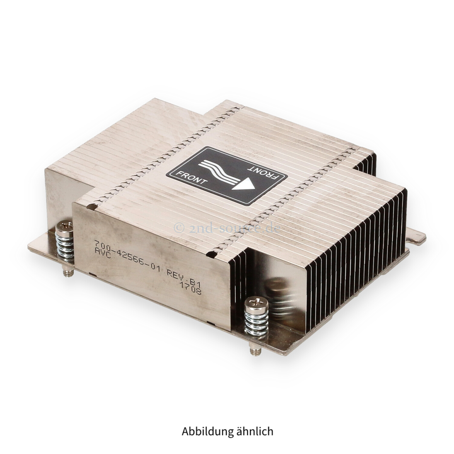 Cisco Heatsink Front CPU1 B200 B420 M4 UCSB-HS-EP-M4-F 700-42566-01 Cisco Heatsink Front CPU1 B200 B420 M4 UCSB-HS-EP-M4-F 700-42566-01