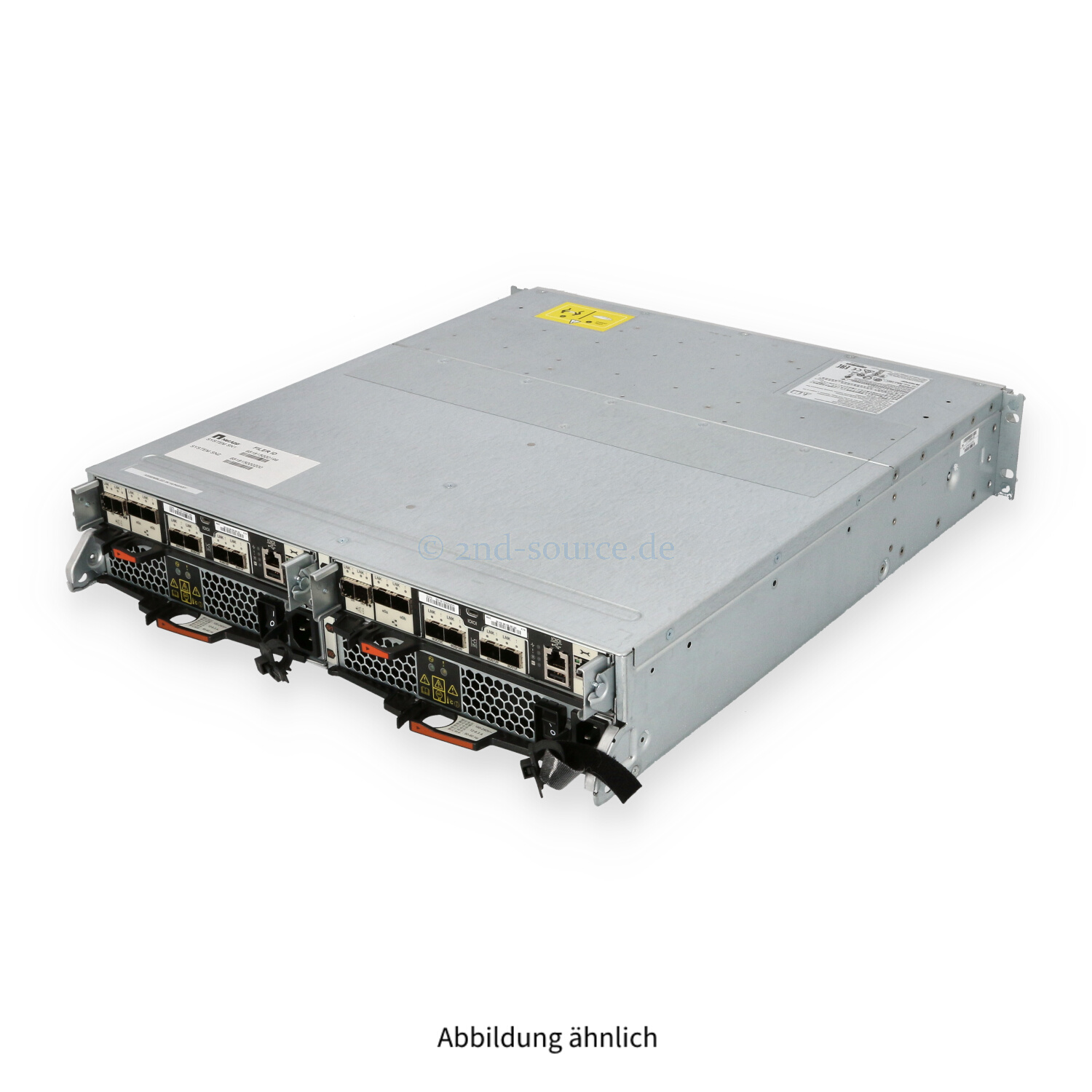 Netapp Aff A20 Rear NetApp AFF-A200 24x SFF SAS Dual Controller Storage System 8x 960GB SAS ...