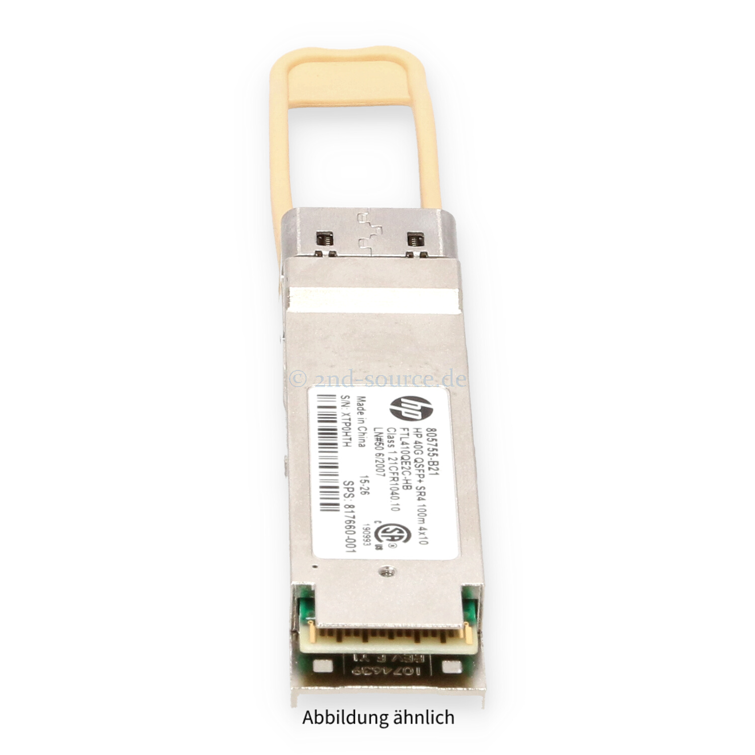 HPE 40G QSFP+ MPO SR4 Transceiver 805755-B21 817660-001