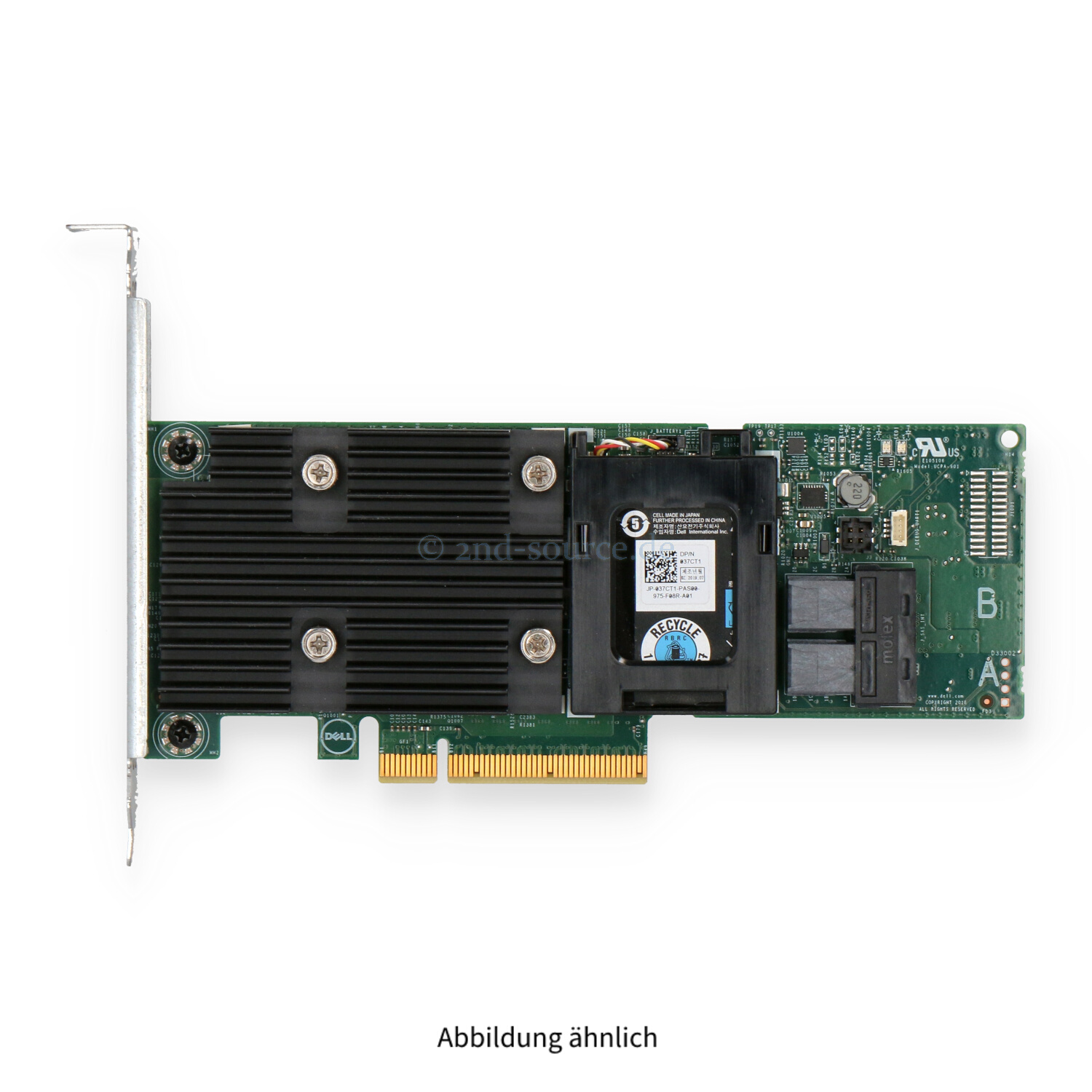 Dell PERC H730P+ 2GB 12G PCIe SAS RAID Controller High Profile XYHWN 0XYHWN