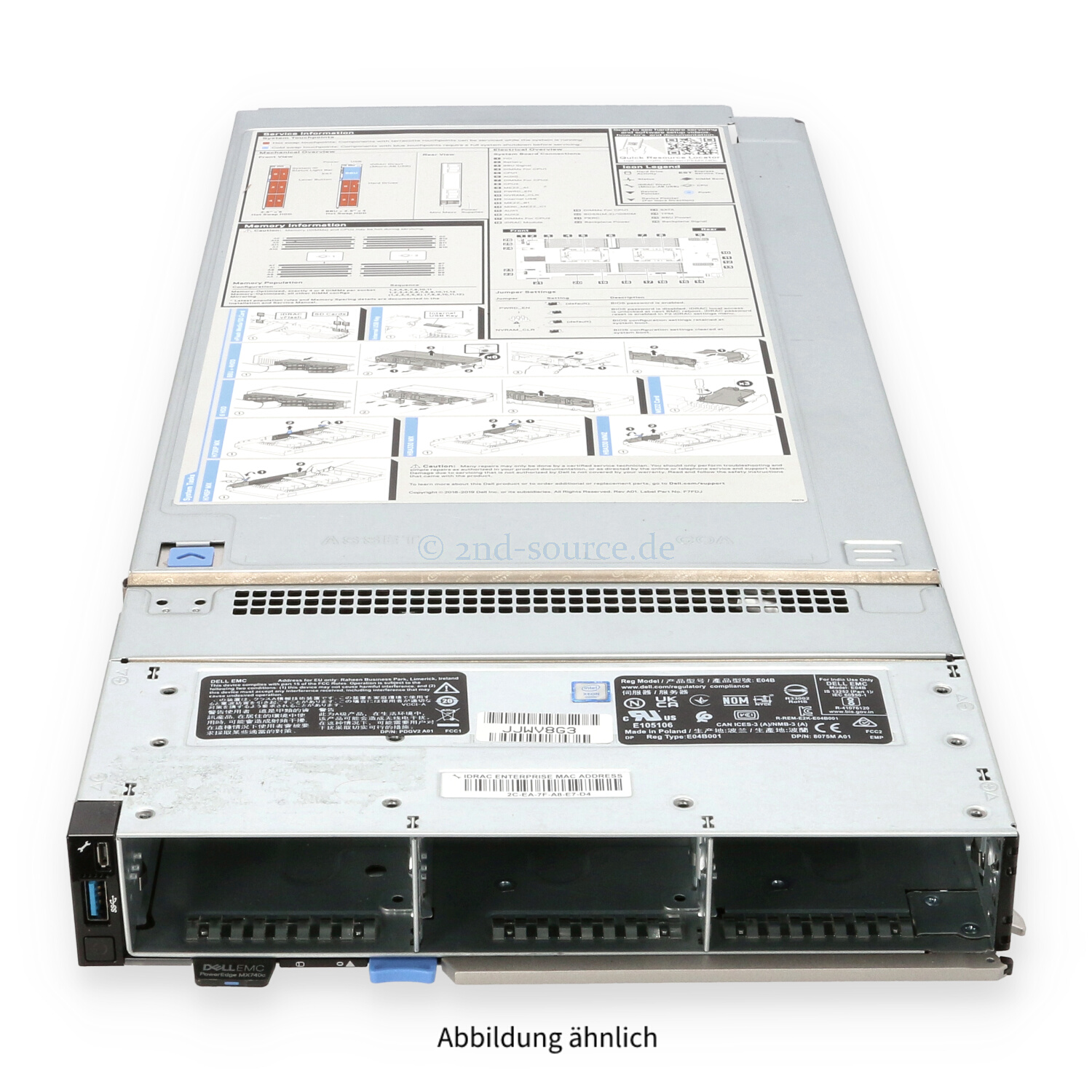 Dell MX740c 6xSFF 2P Silver 4108 1.80GHz 8C 128GB H730p QL41262 Dell MX740c 6xSFF 2P Silver 4108 1.80GHz 8C 128GB H730p QL41262