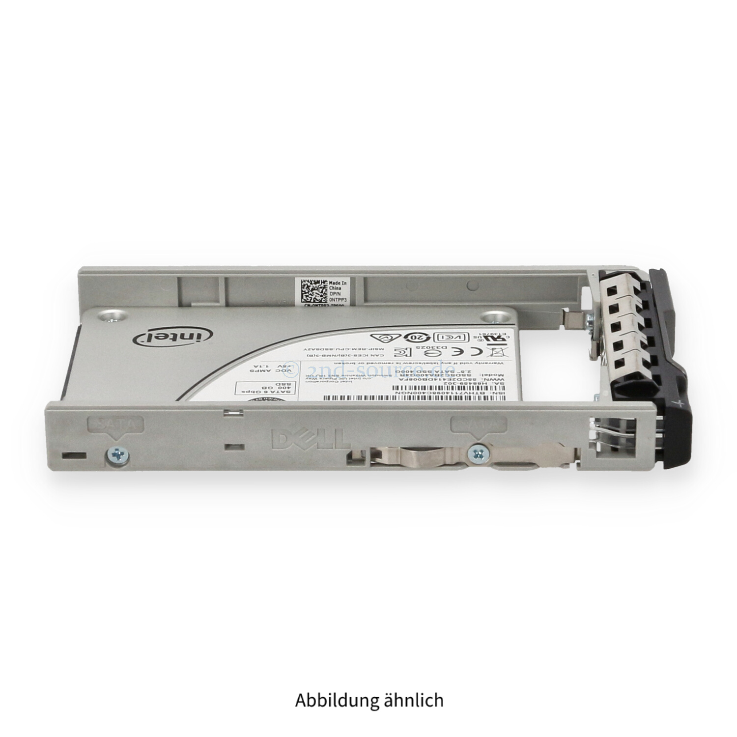 Dell 400GB SATA 6G SFF Write Intensive HotPlug SSD 7C7FK 07C7FK