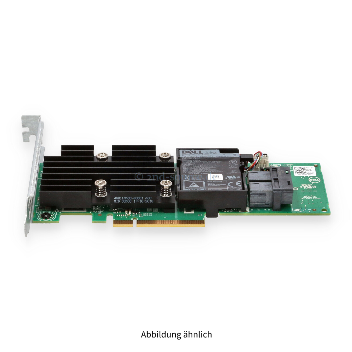 Dell PERC H740p 12G PCIe SAS RAID Controller High Profile DPNHJ 0DPNHJ 405-AAMX