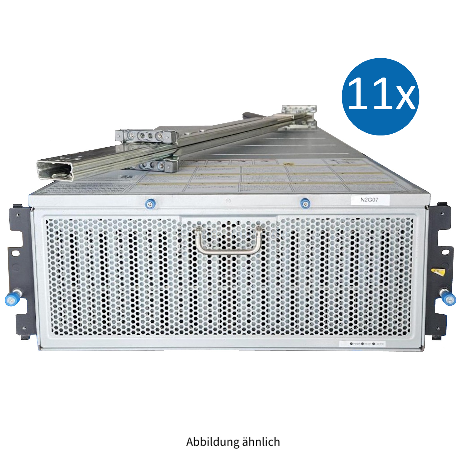 11x HGST G460-J-12 60x LFF 2x SAS 12G Controller 2x 1650W Rack Storage JBOD R0934-F3000-01