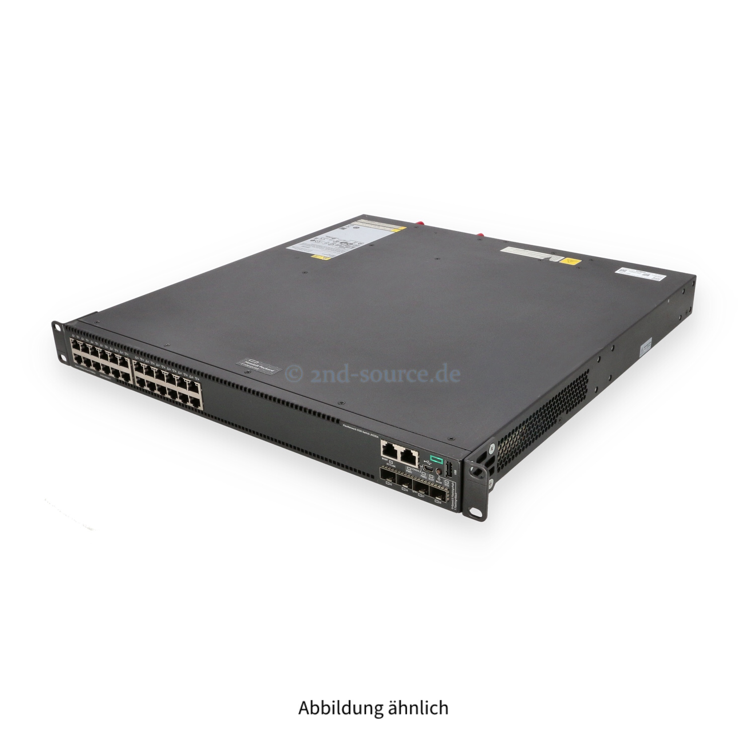HPE FlexNetwork 5130-24G-PoE-4SFP+ 24x RJ-45 1GbE PoE+ 4x SFP+ 10GbE 2x F-t-B 2x 720W HI Switch JH325A JH325-61001 HPE FlexNetwork 5130-24G-PoE-4SFP+ 24x RJ-45 1GbE PoE+ 4x SFP+ 10GbE 2x F-t-B 2x 720W HI Switch JH325A JH325-61001