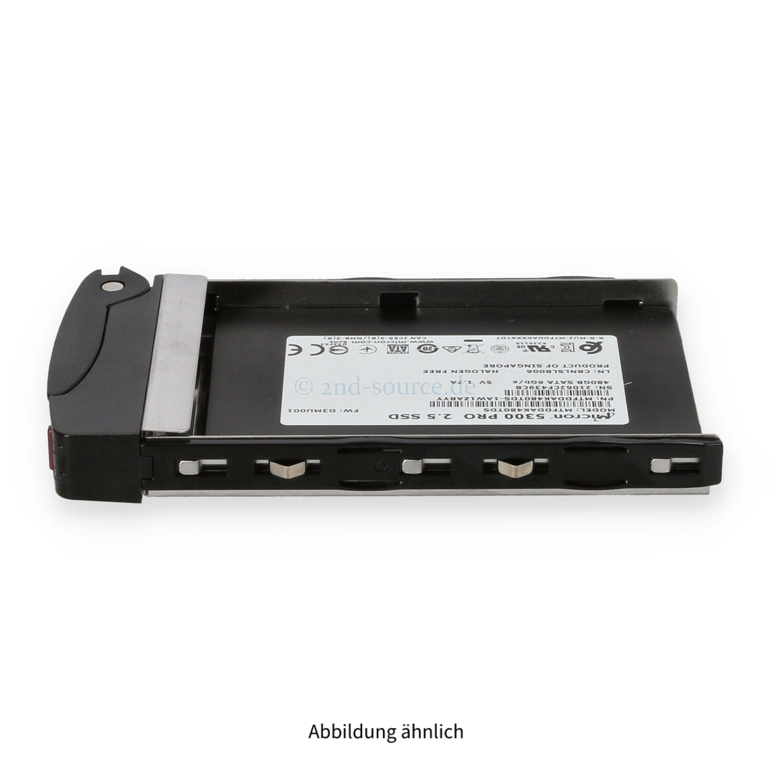 Supermicro 480GB SATA 6G SFF Mixed Use HotPlug SSD HDS-M2T-MTFDDAK480TDS1AW