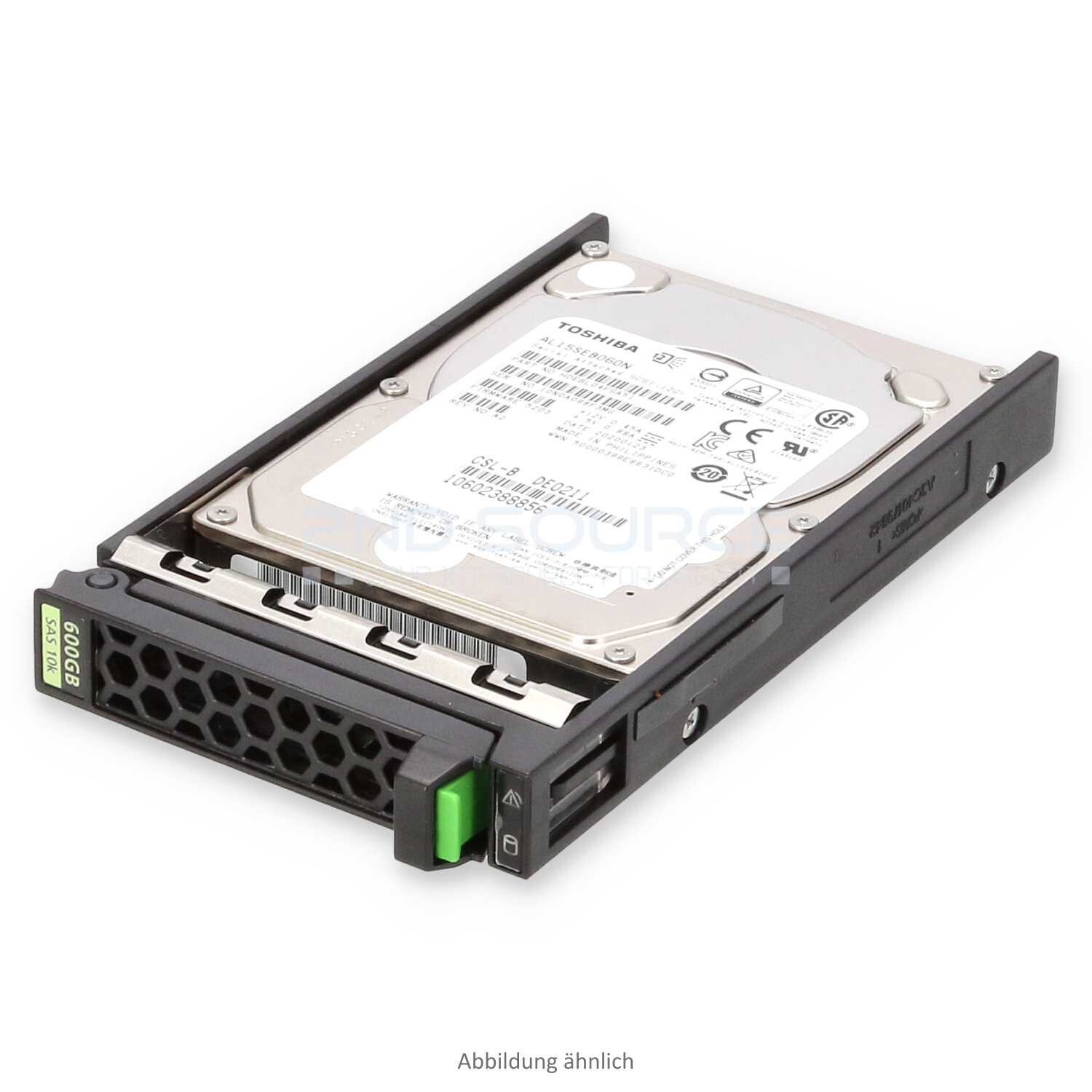 Fujitsu 600GB 10k SAS 12G SFF HotPlug HDD S26461-F5720-L160 10602388856 AL15SEB060N