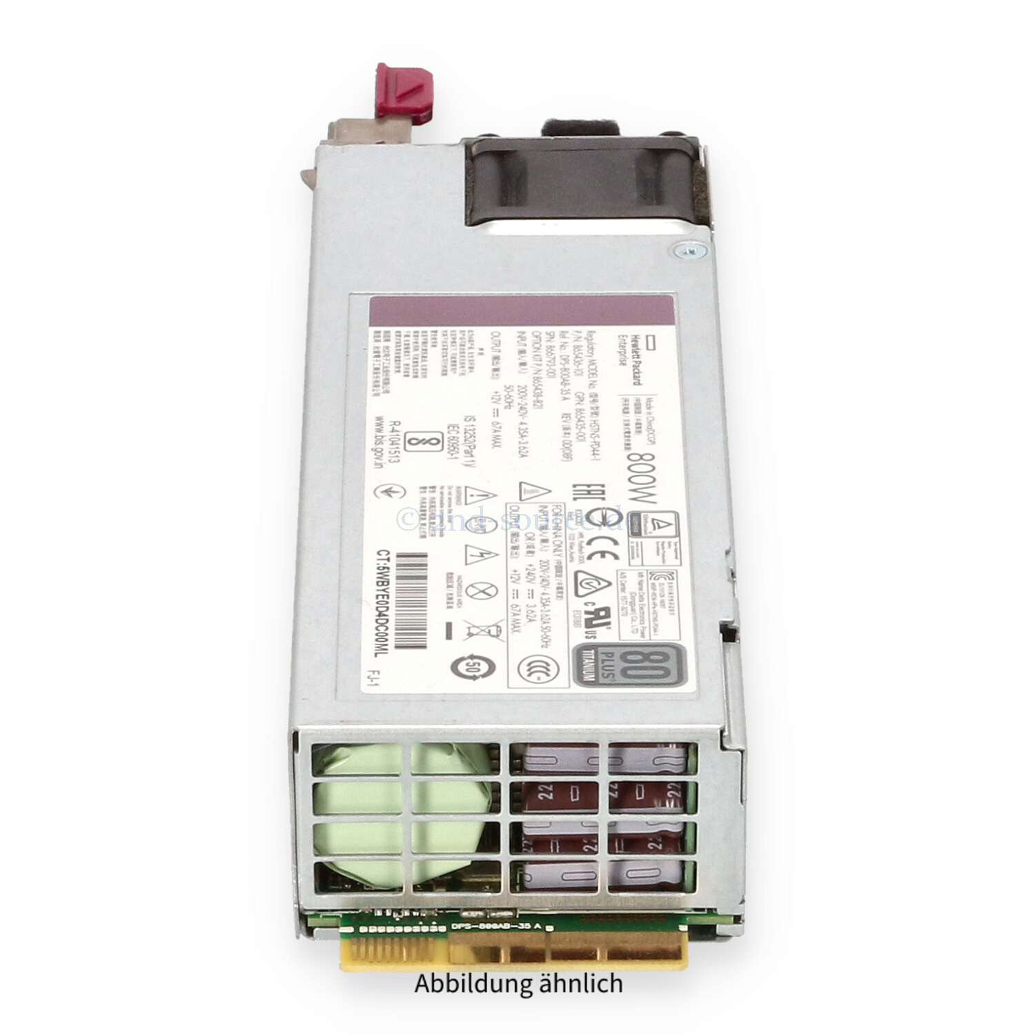HPE 800W HotPlug Power Supply Gen10 865438-B21 866793-001